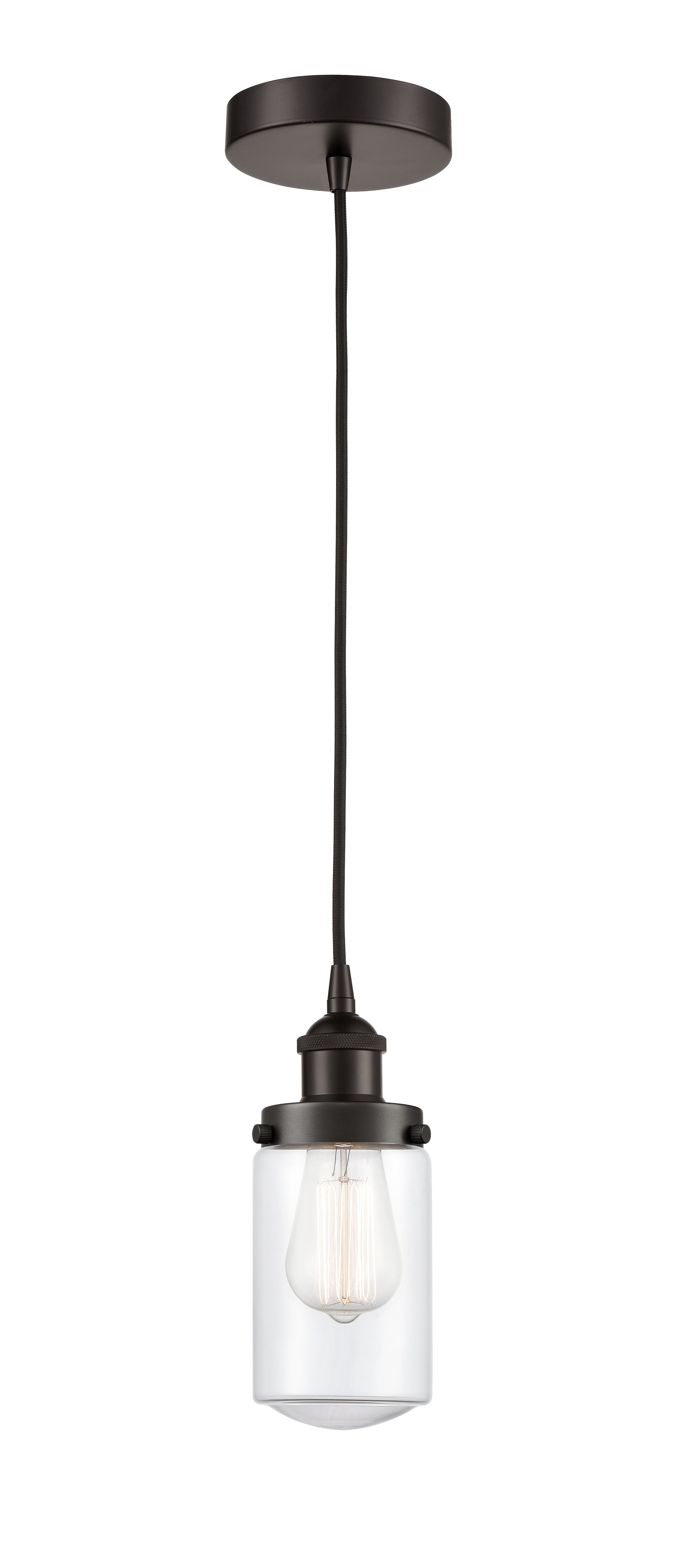 Edison Mini Pendant Antique Brass Finish