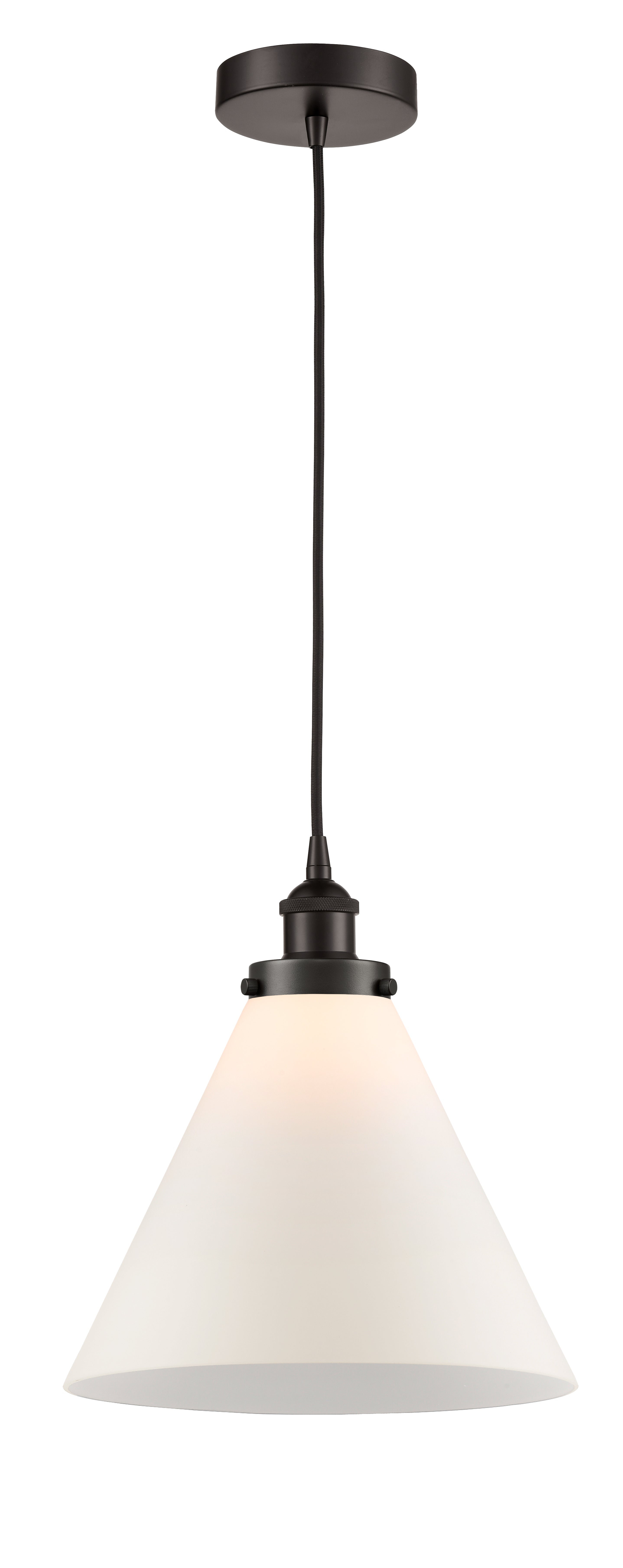 Edison Mini Pendant Cast Brass Antique