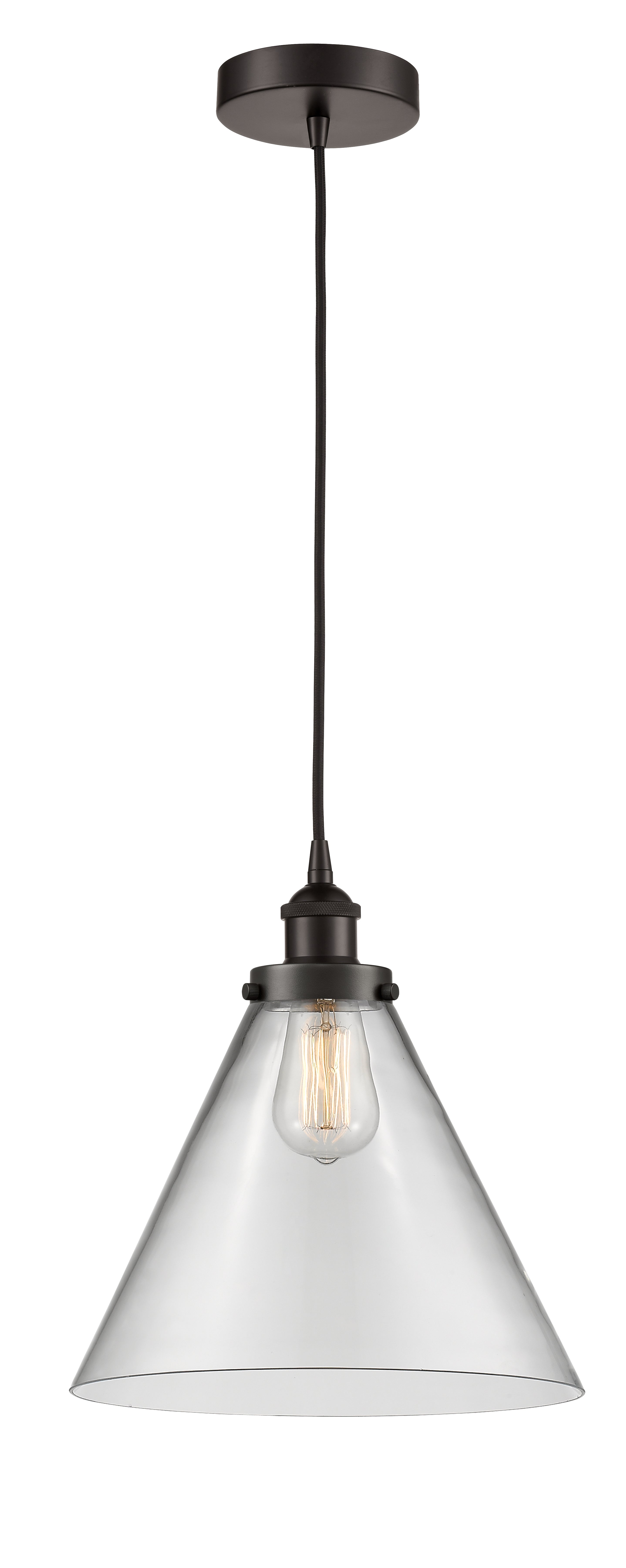 Edison Mini Pendant Cast Antique Brass