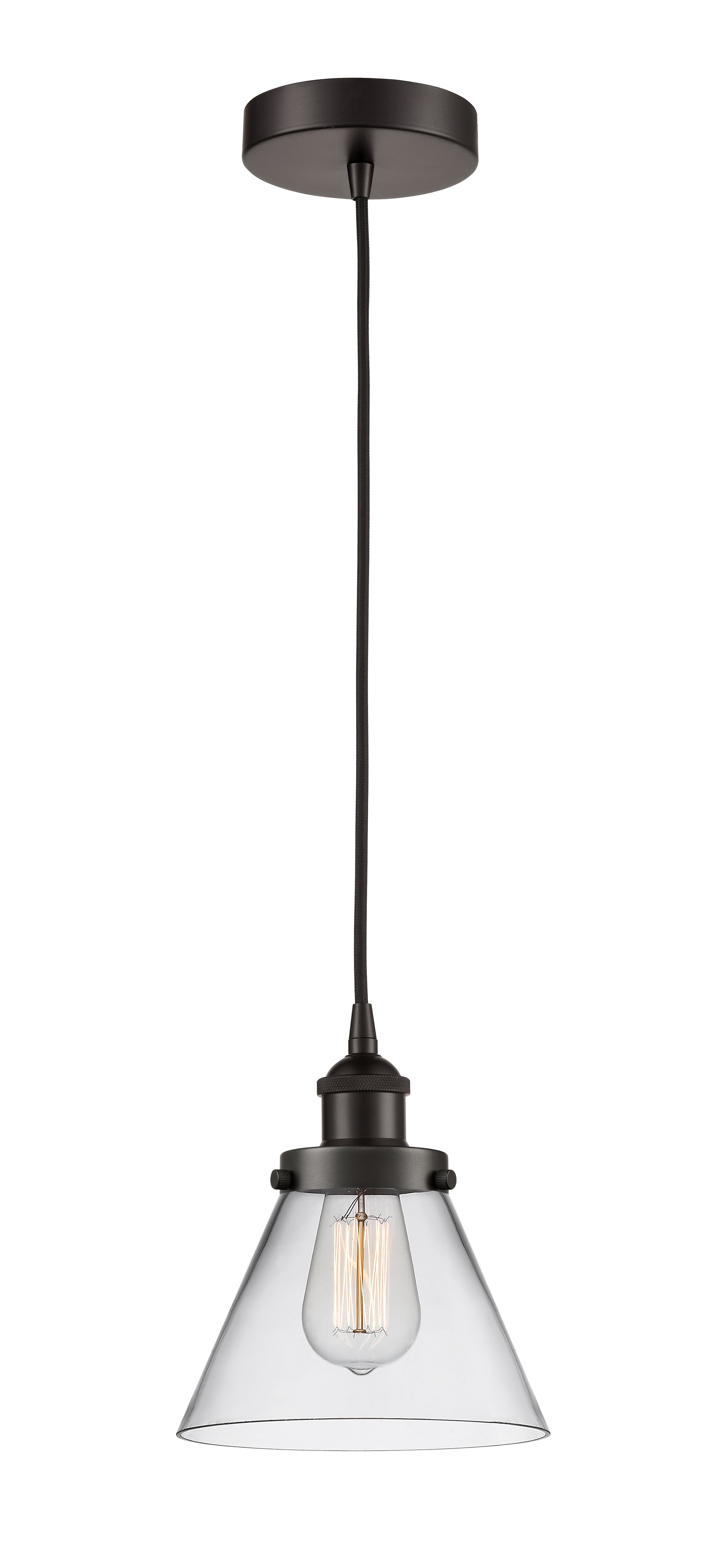Edison Mini Pendant Antique Brass Finish