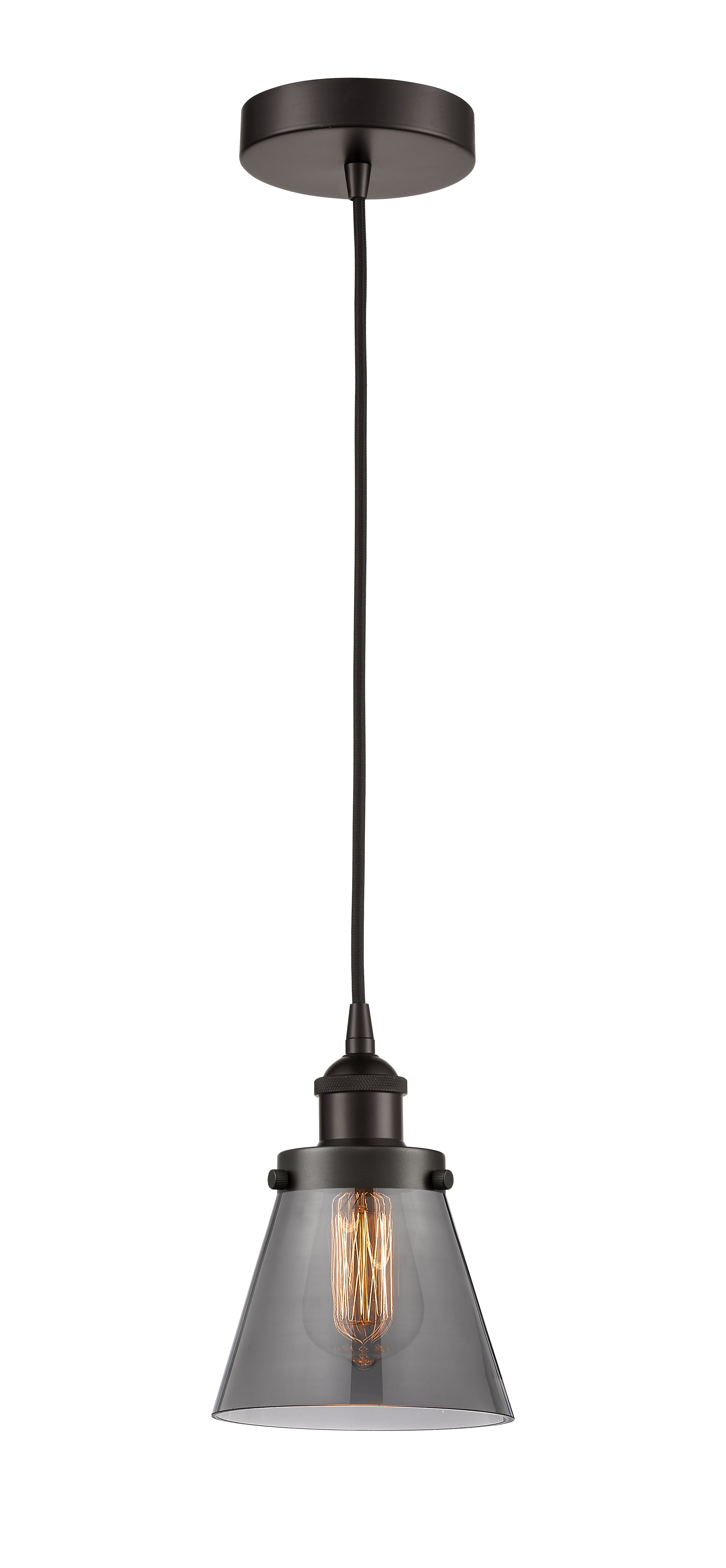 Edison Mini Pendant Antique Brass Finish