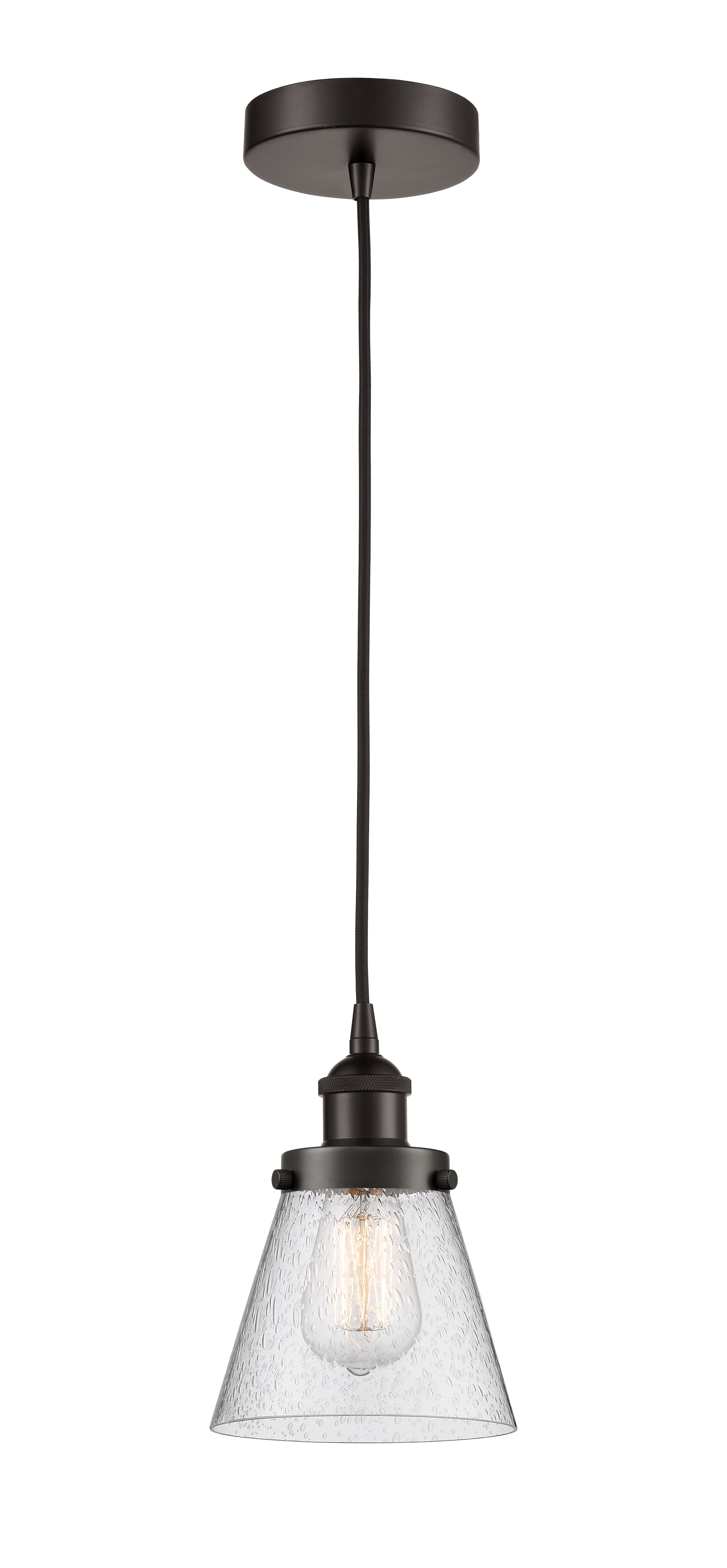 Edison Mini Pendant Antique Brass Finish