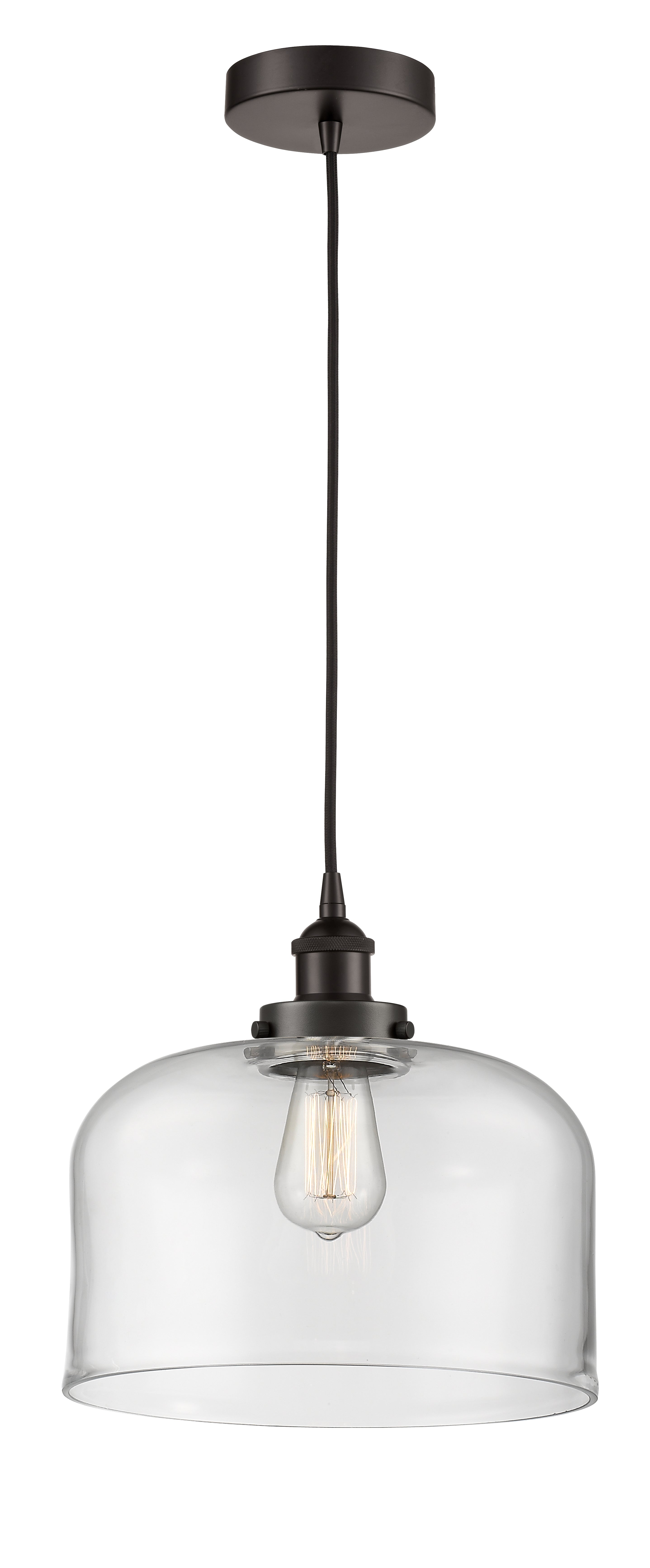 Edison Mini Pendant Antique Brass 11.5