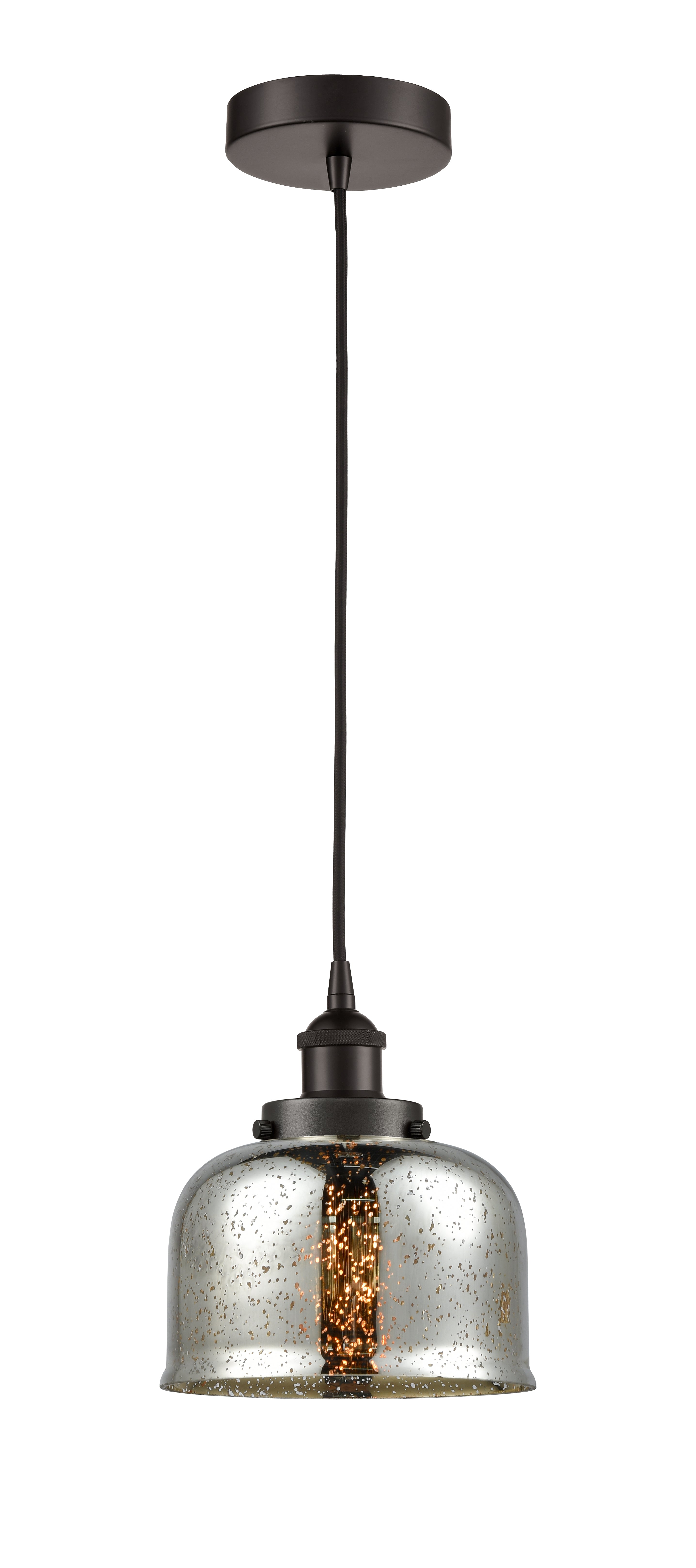 Edison Mini Pendant Antique Brass Steel