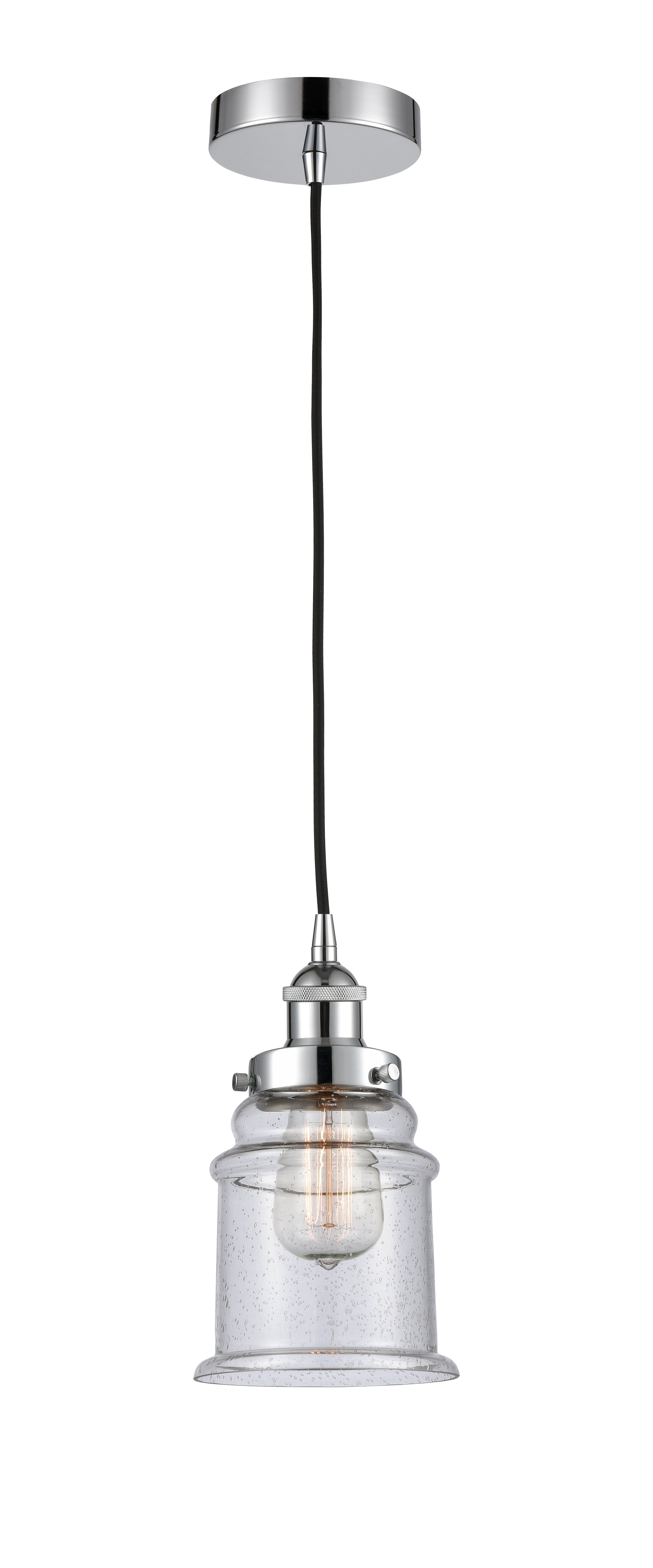Edison Mini Pendant Antique Brass Finish