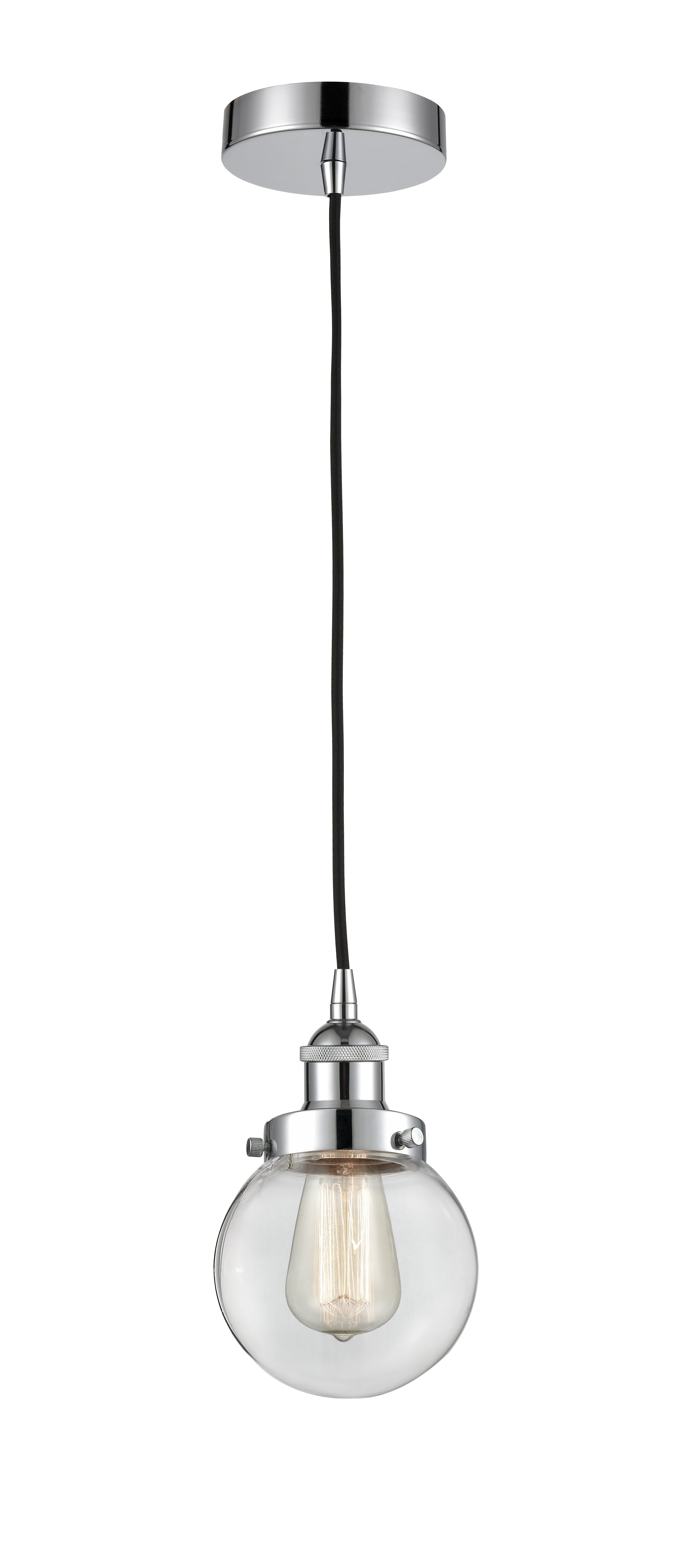 Edison Mini Pendant Antique Brass Finish