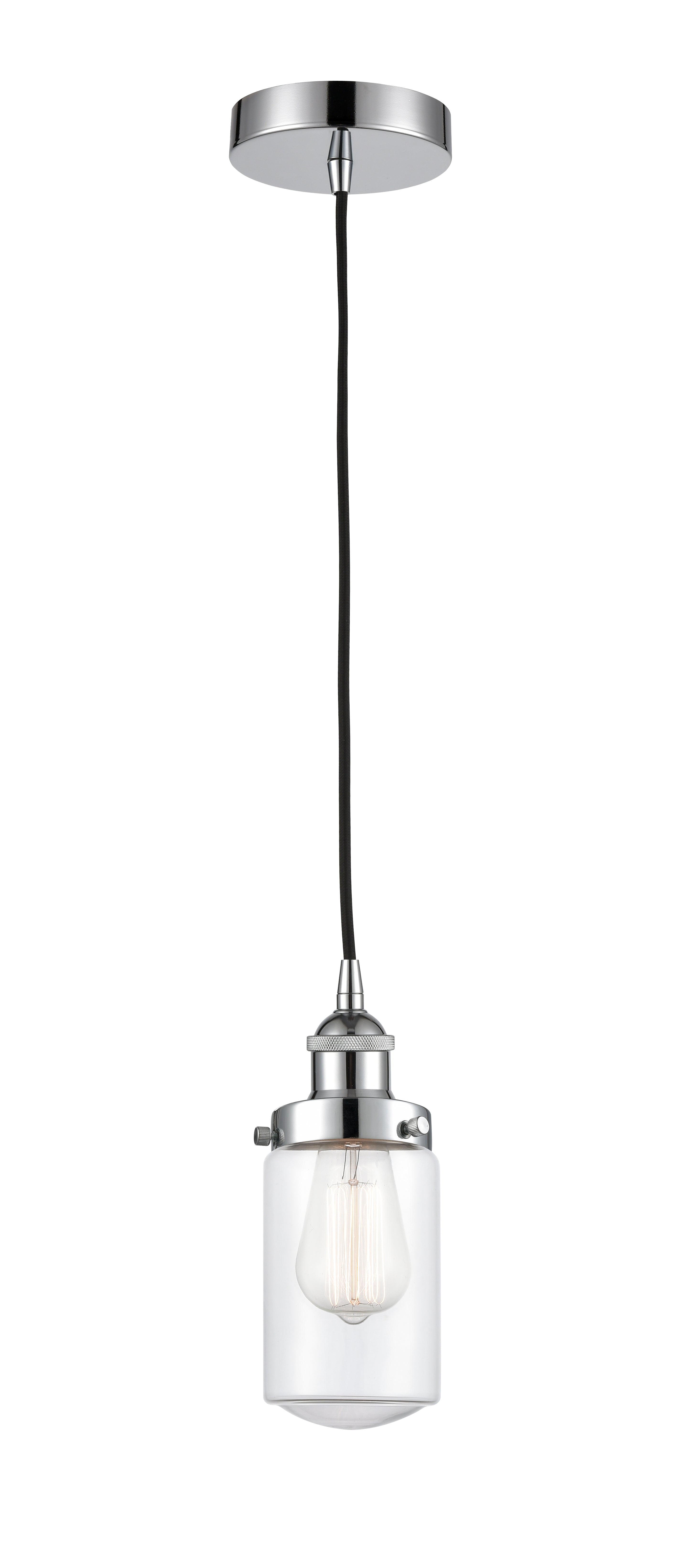 Edison Mini Pendant Antique Brass Finish