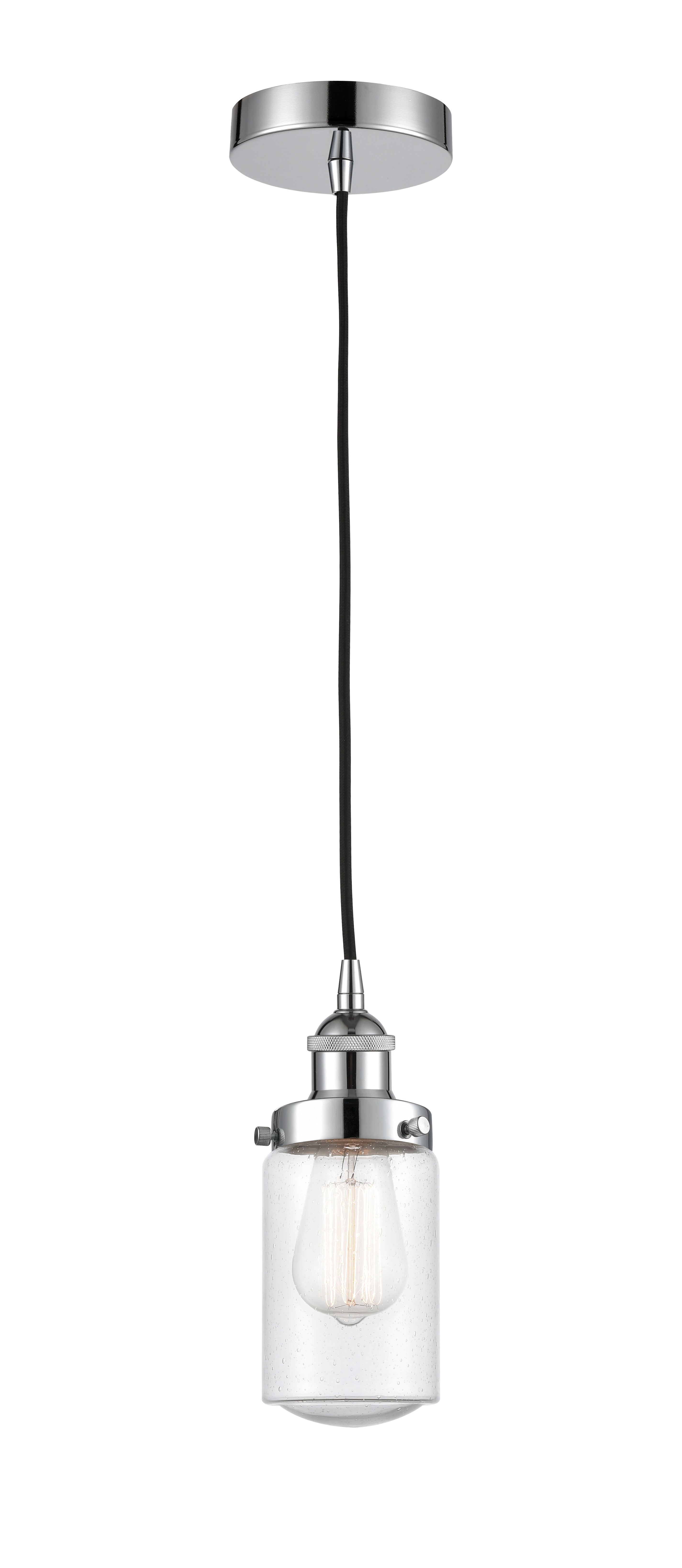 Edison Mini Pendant Antique Brass Finish