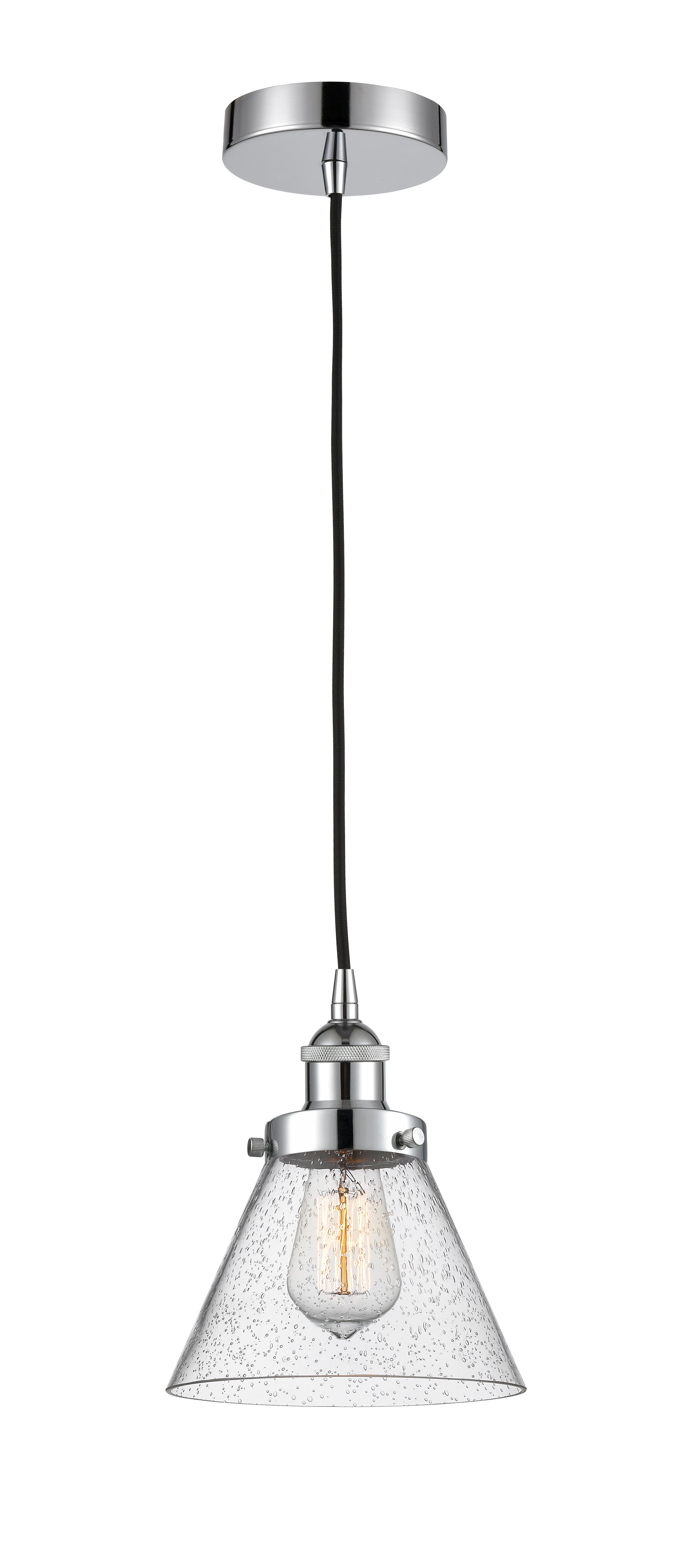 Edison Mini Pendant Antique Brass Finish