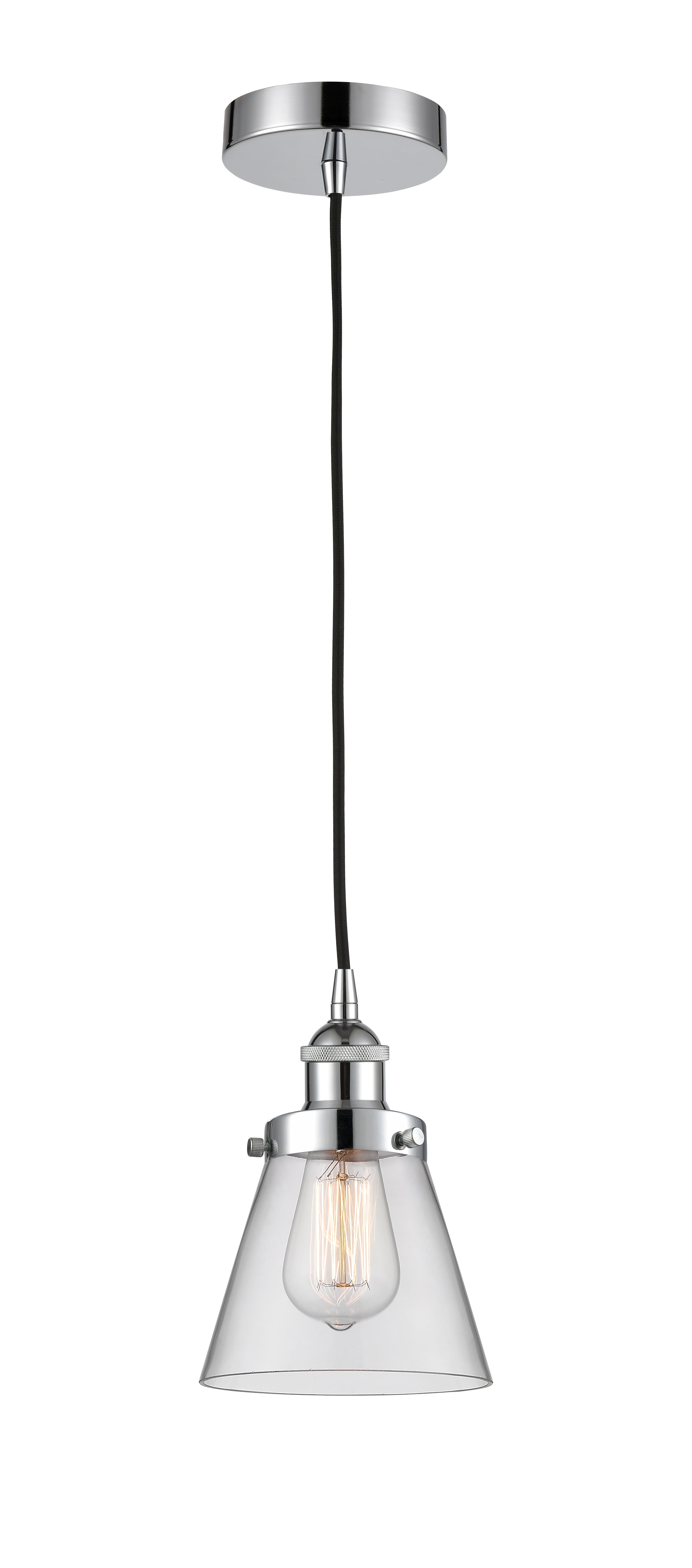 Edison Mini Pendant Antique Brass Finish