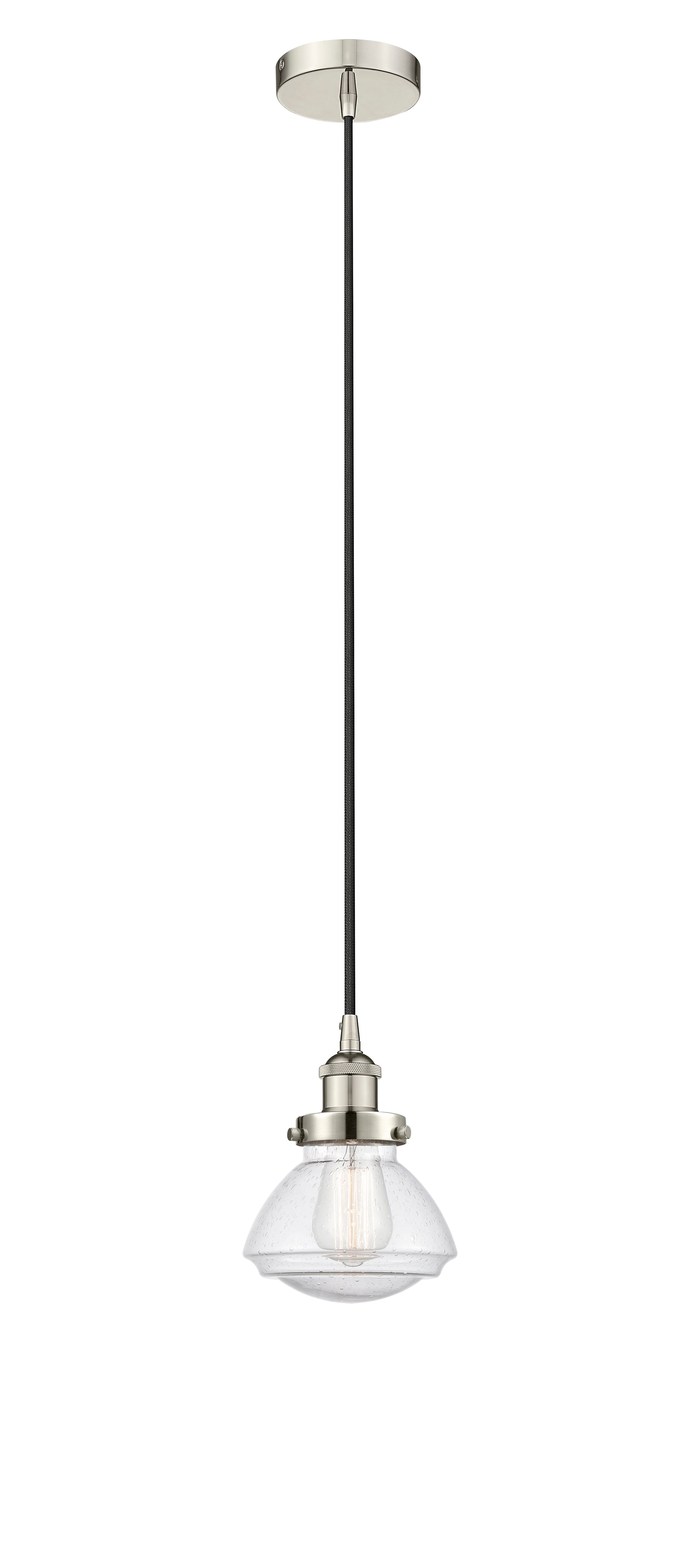 Edison Mini Pendant Antique Brass Finish
