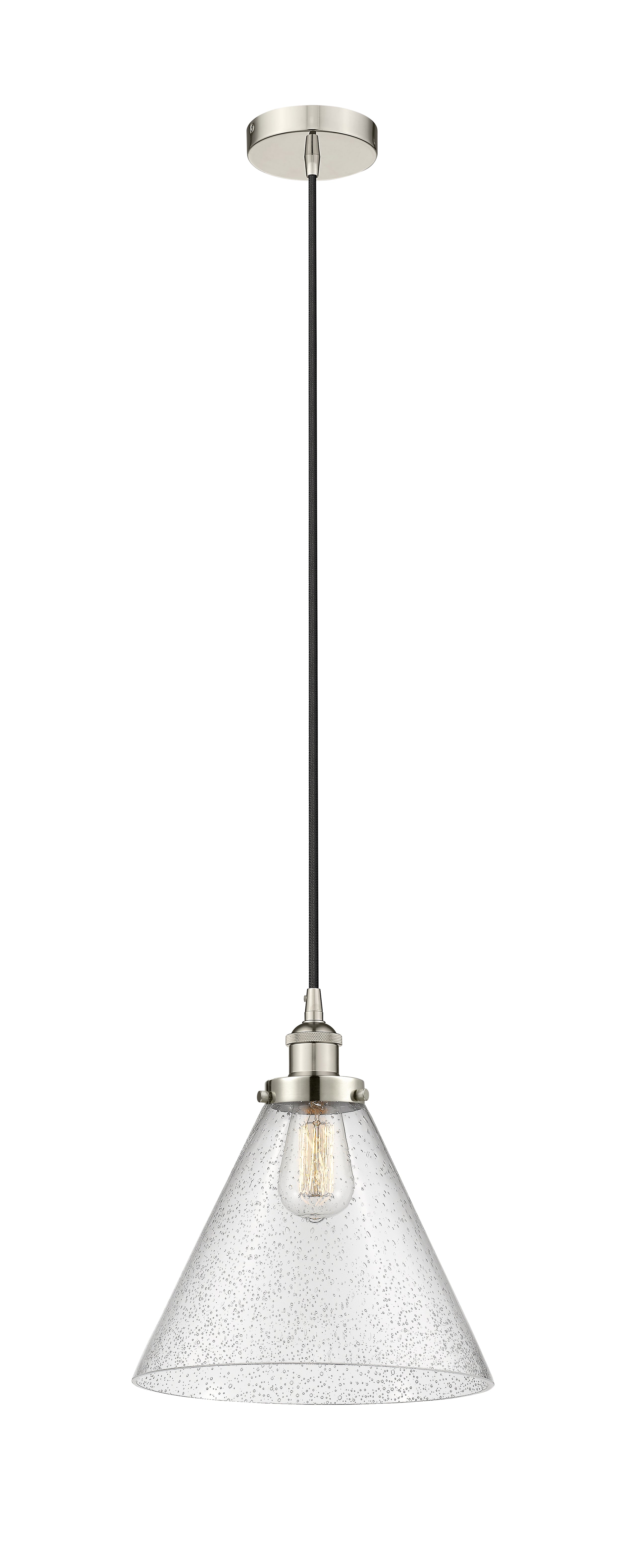 Edison Mini Pendant Cast Brass Antique