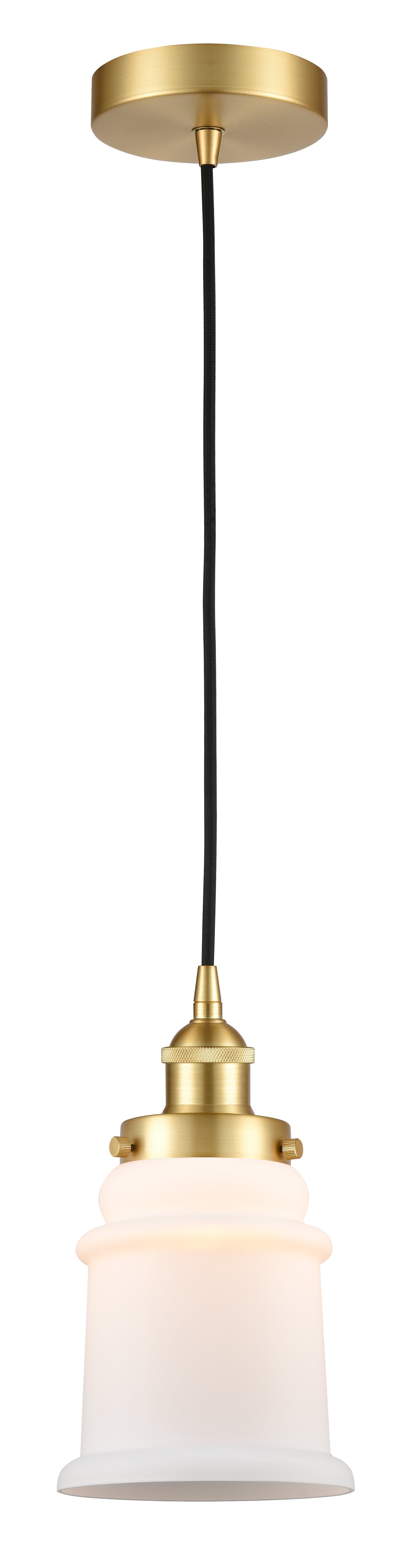 Edison Mini Pendant Antique Brass Finish