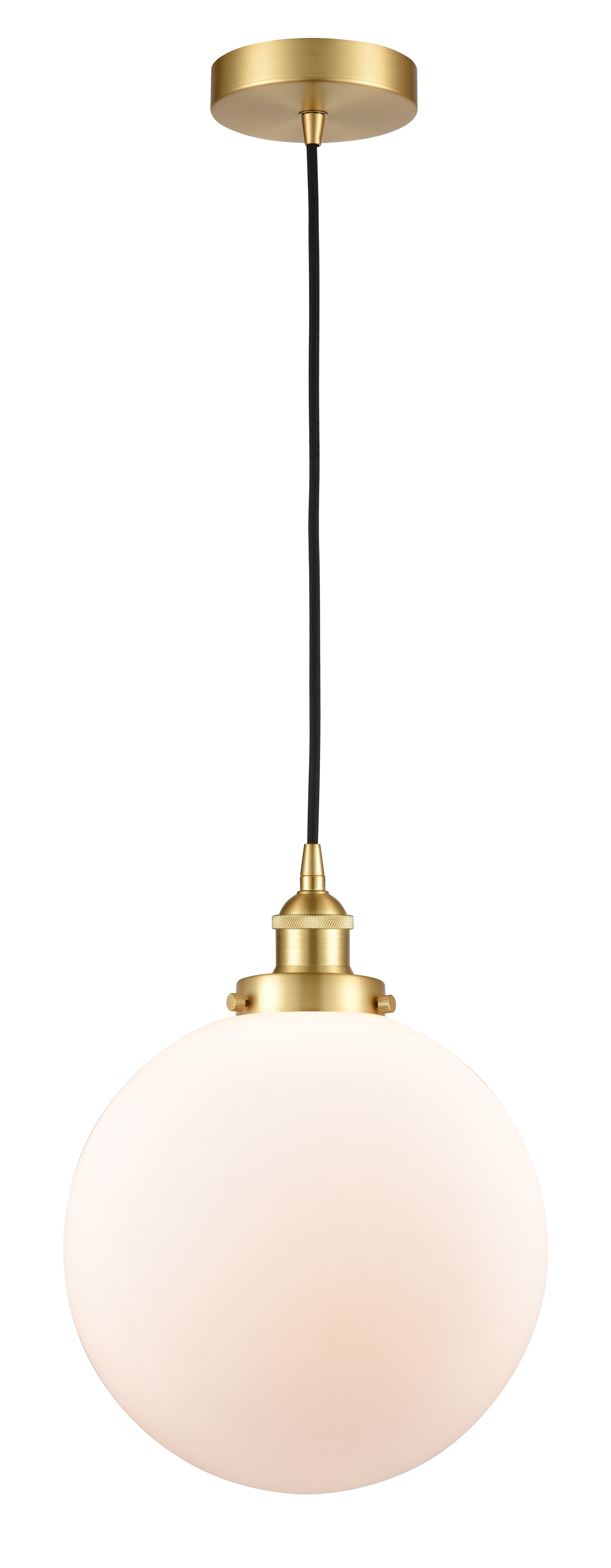 Edison Mini Pendant Cast Brass Antique