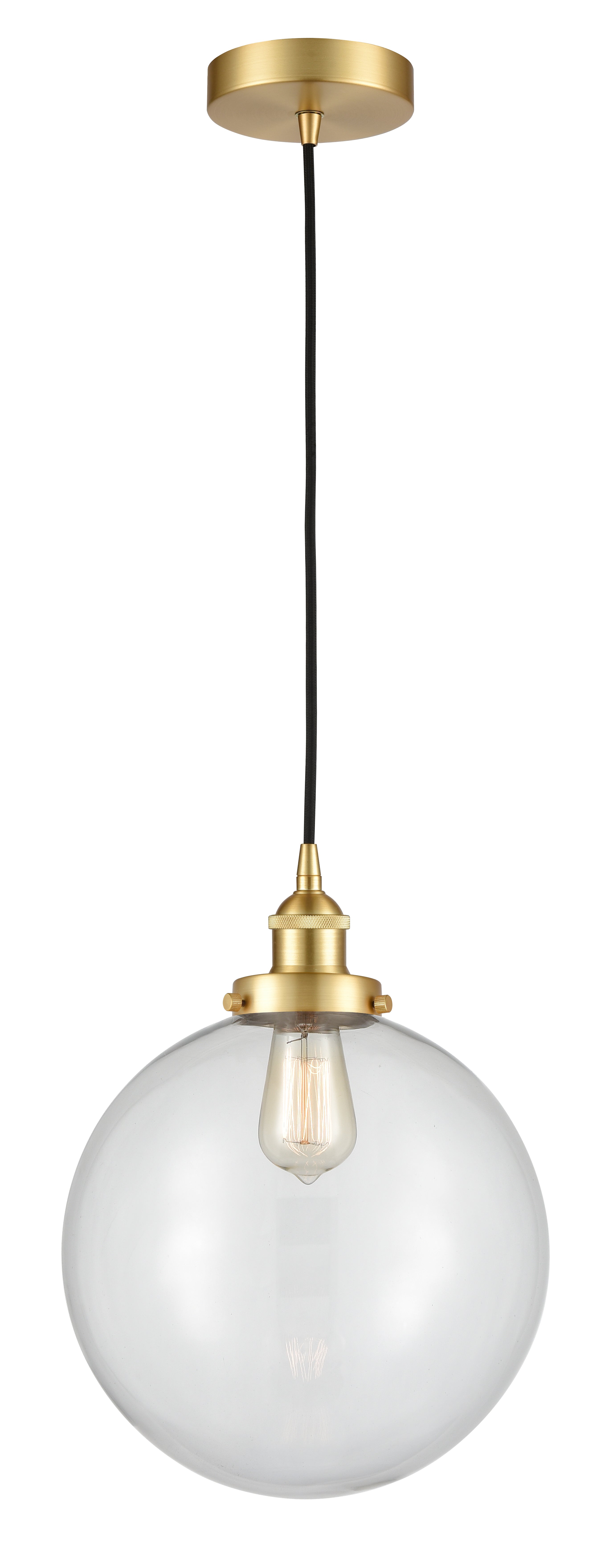 Edison Mini Pendant Antique Brass Finish