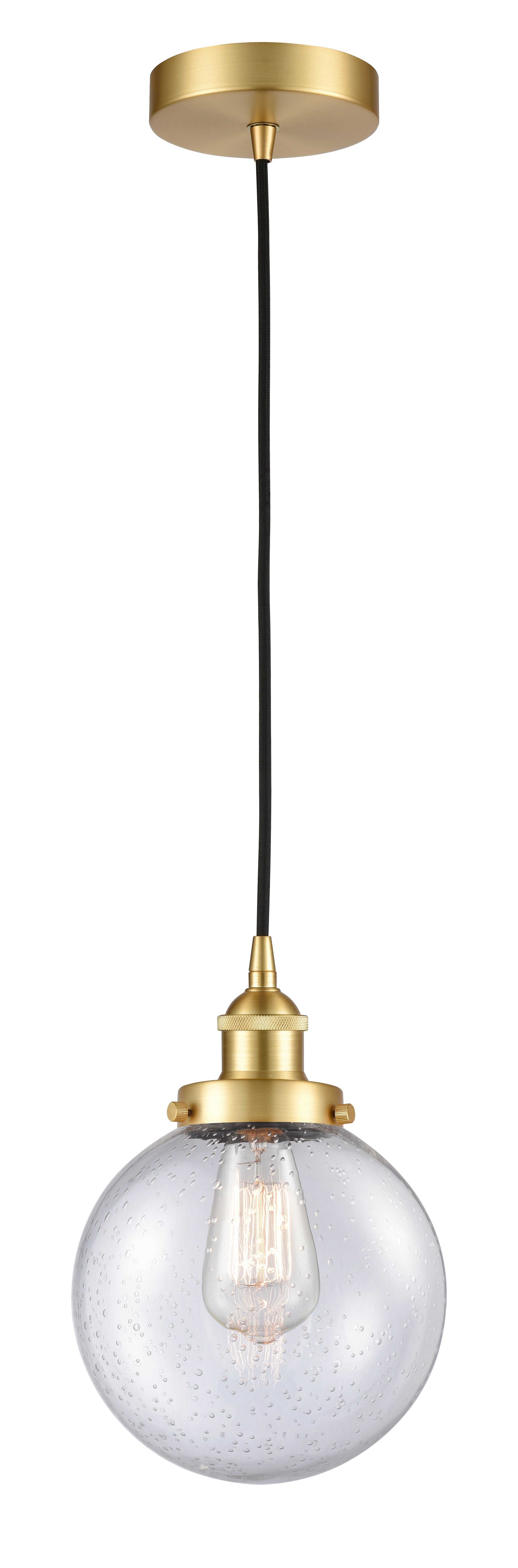 Edison Mini Pendant Antique Brass Finish