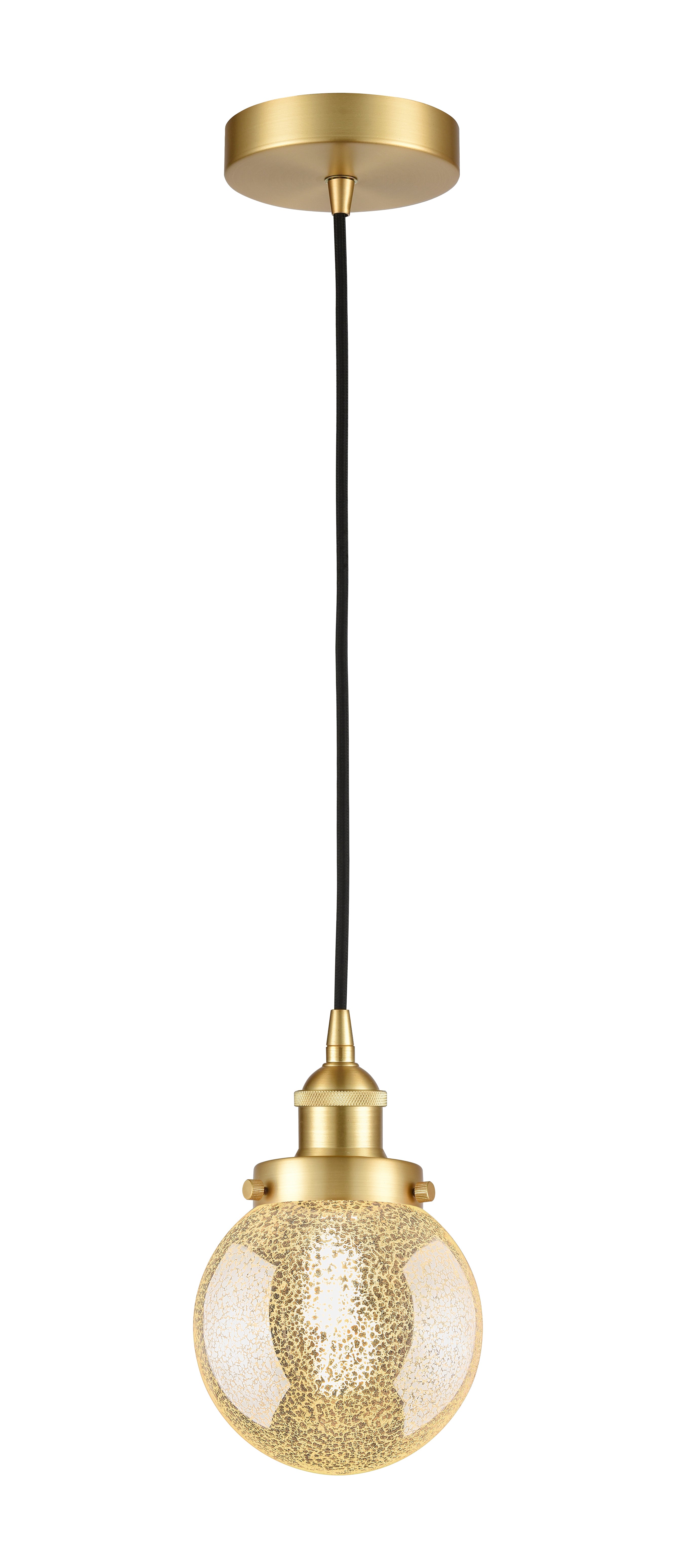 Edison Mini Pendant Antique Brass Finish