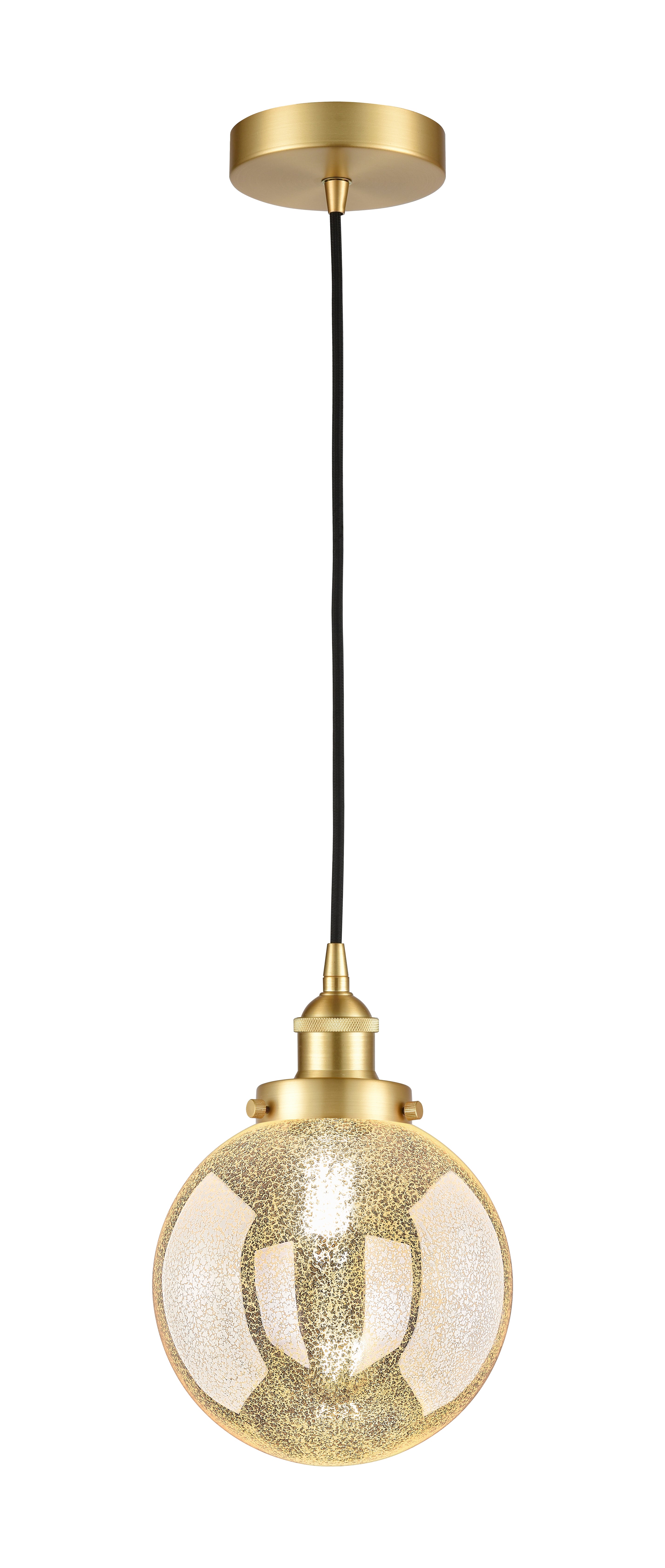 Edison Mini Pendant Antique Brass Finish