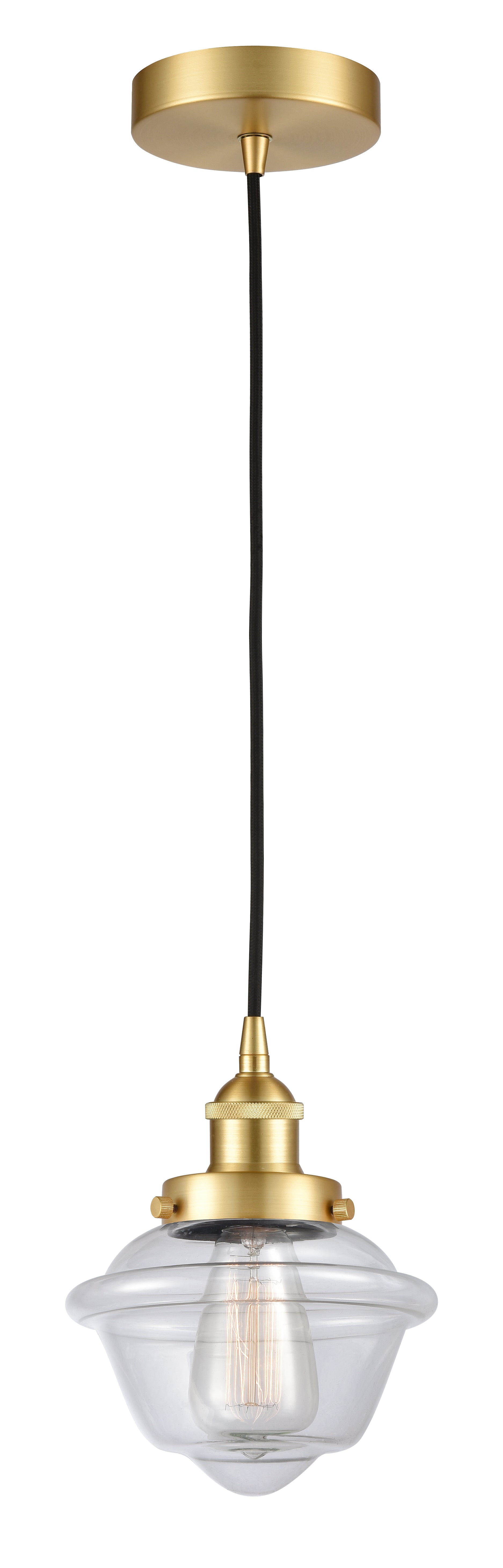 Edison Mini Pendant Antique Brass Finish