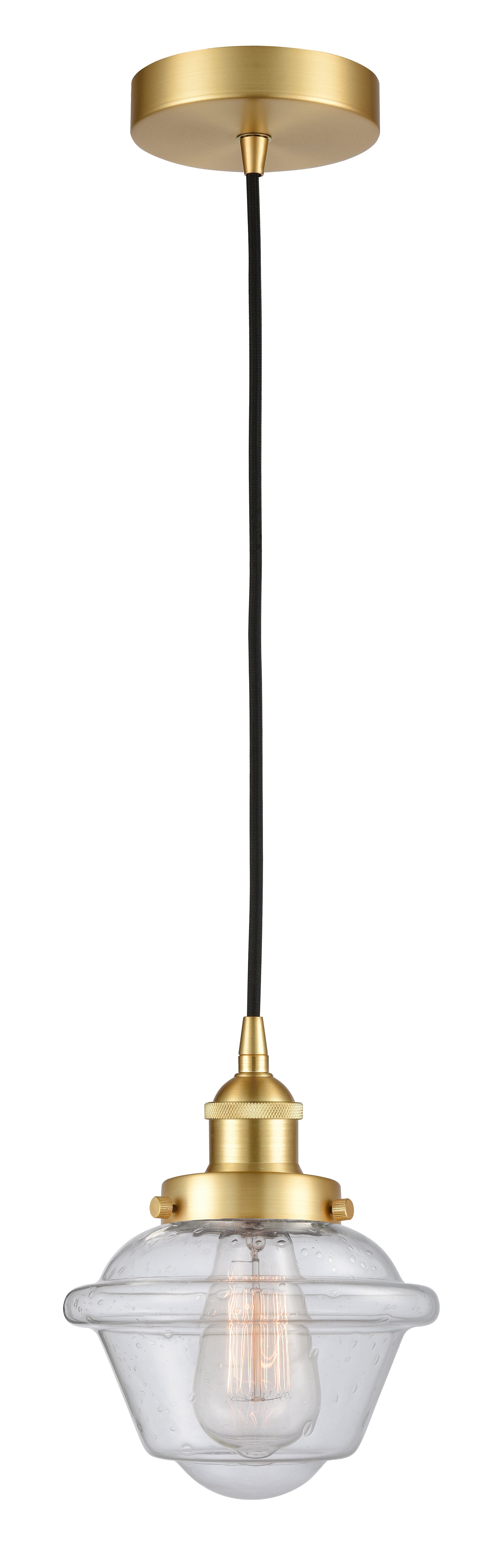 Edison Mini Pendant Antique Brass Finish