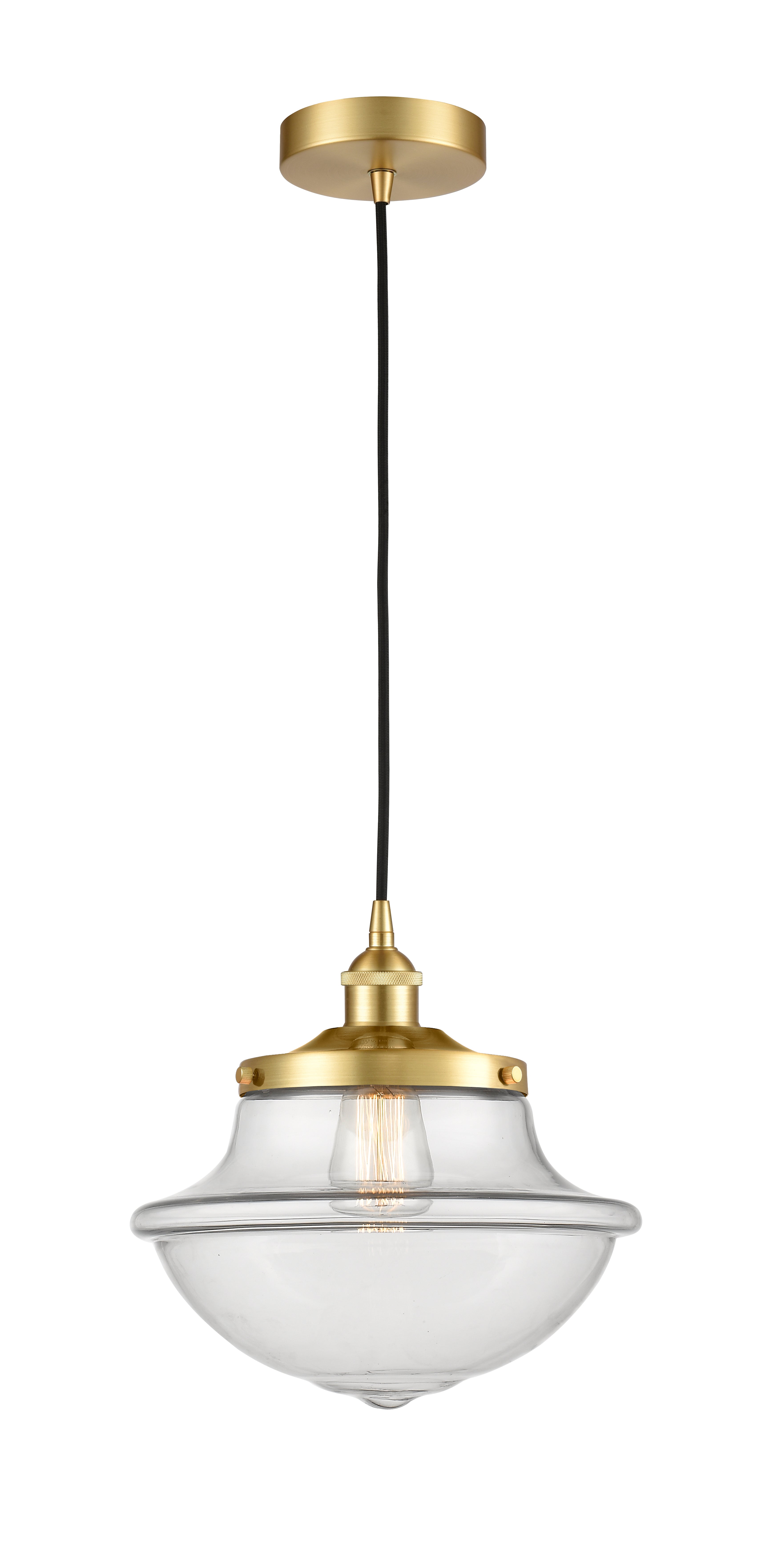 Edison Mini Pendant Antique Brass Finish