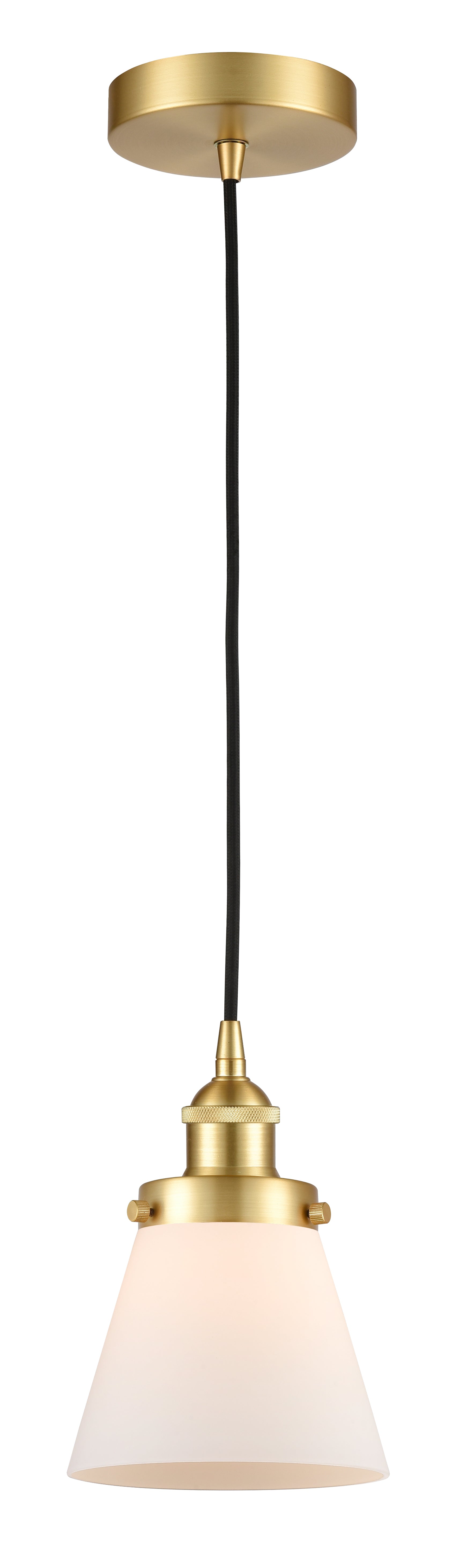 Edison Mini Pendant Antique Brass Finish