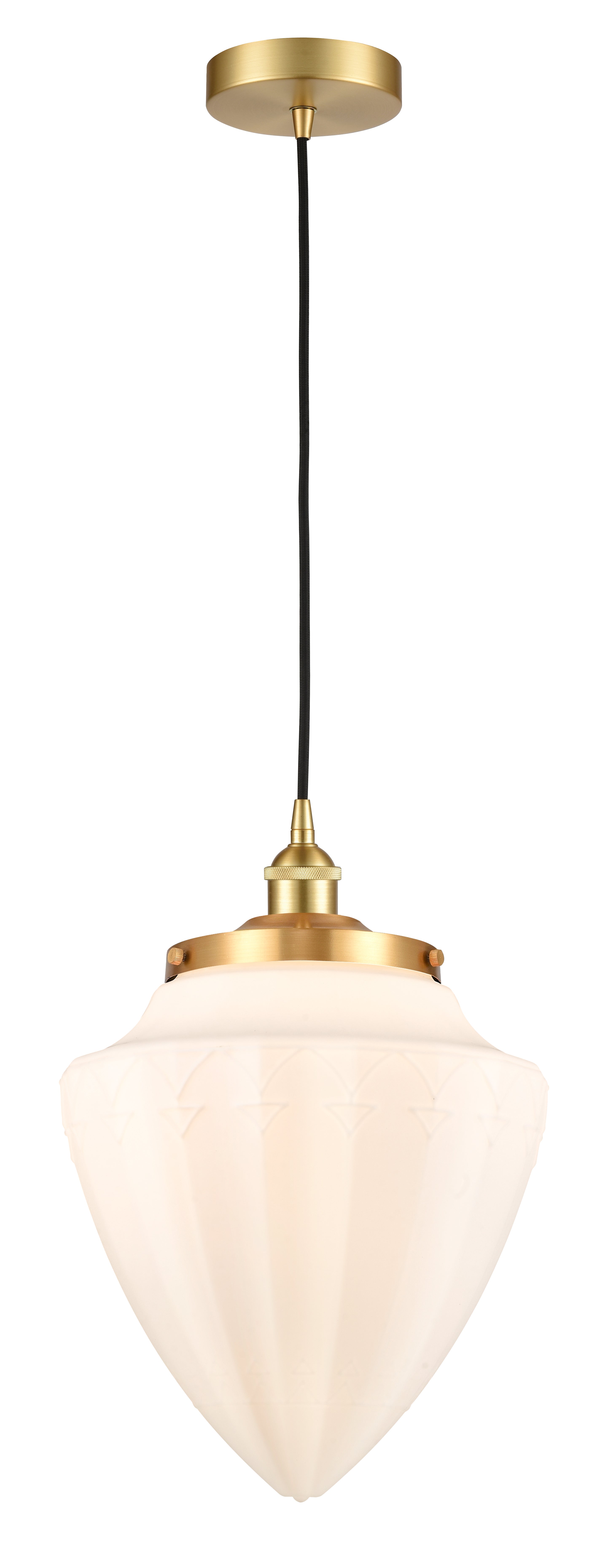 Edison Mini Pendant Matte Black Brass