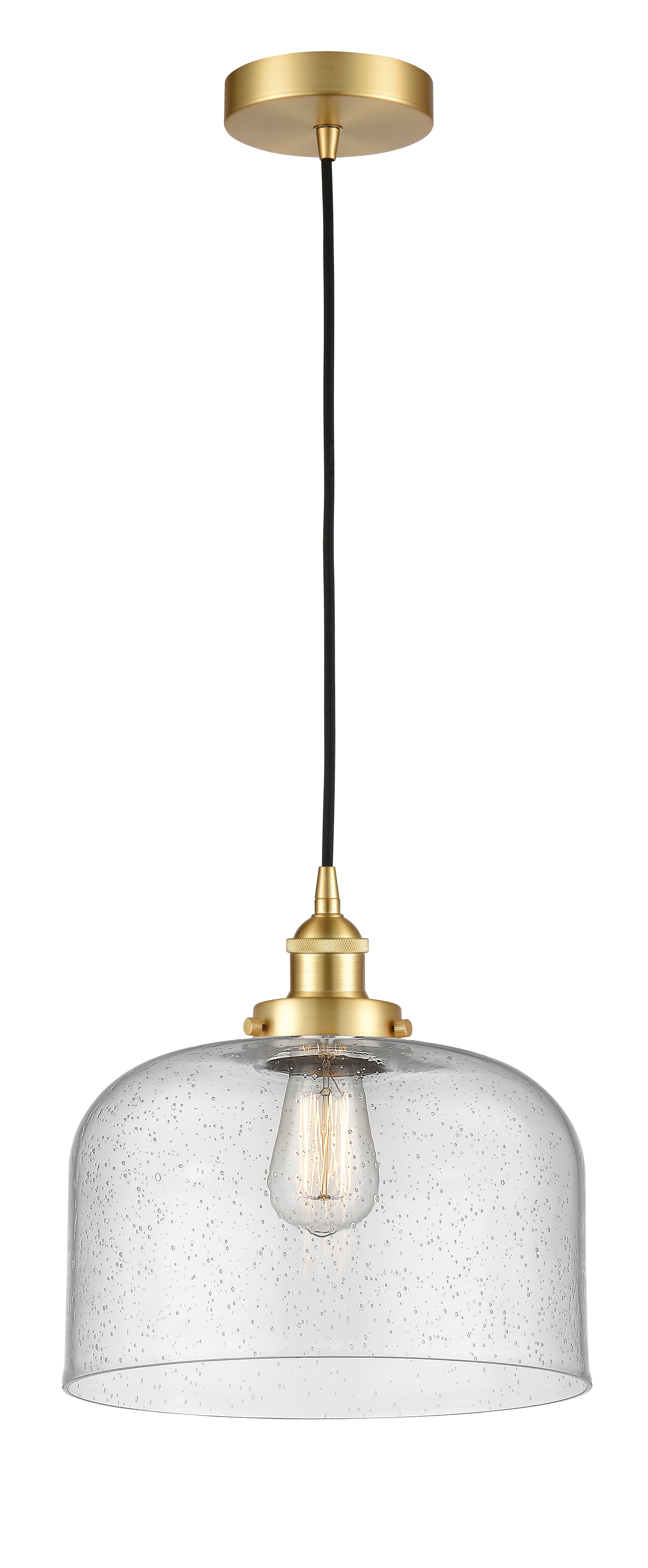 Edison Mini Pendant Cast Brass Antique Brass
