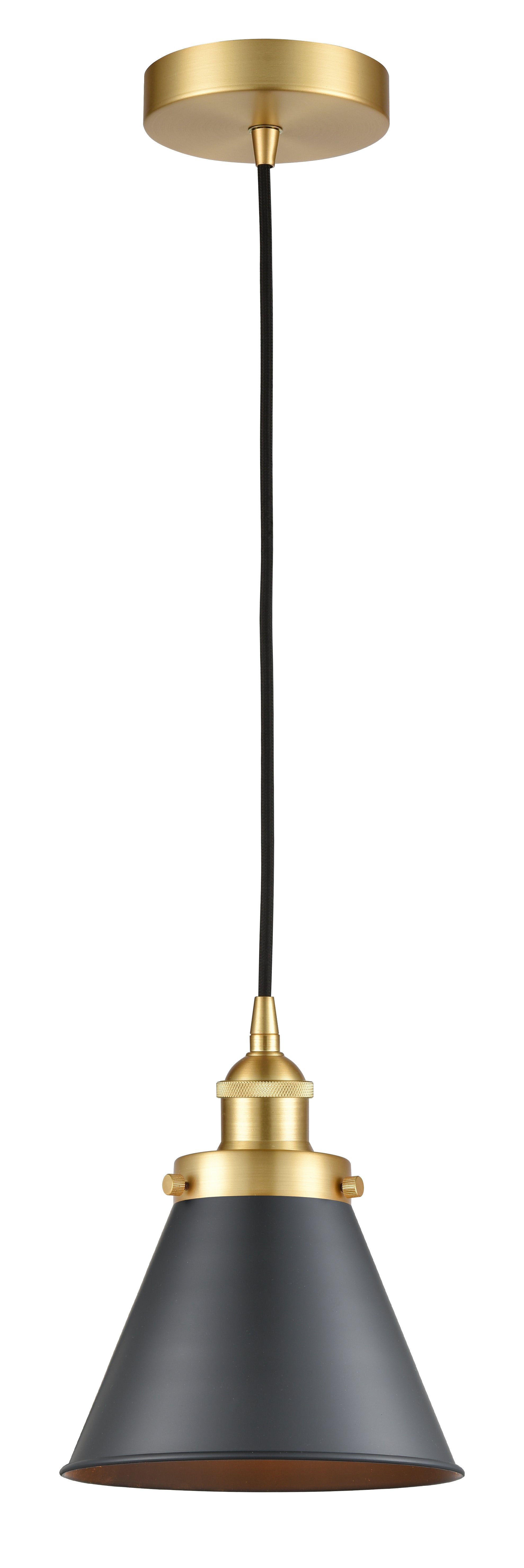 Edison Mini Pendant Antique Cast Brass