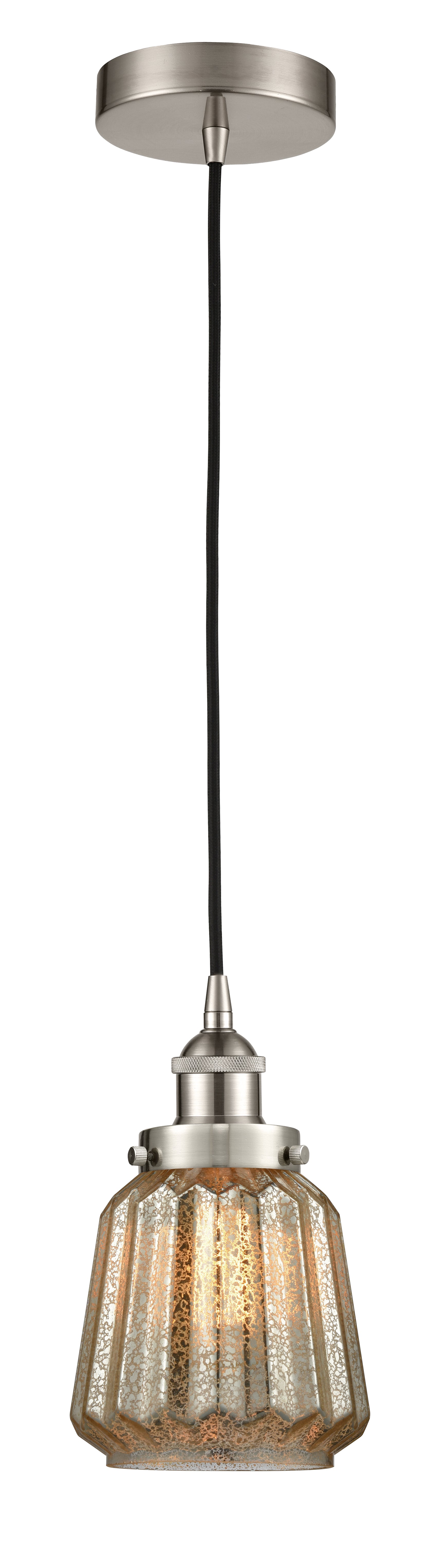 Edison Mini Pendant Antique Brass Cast