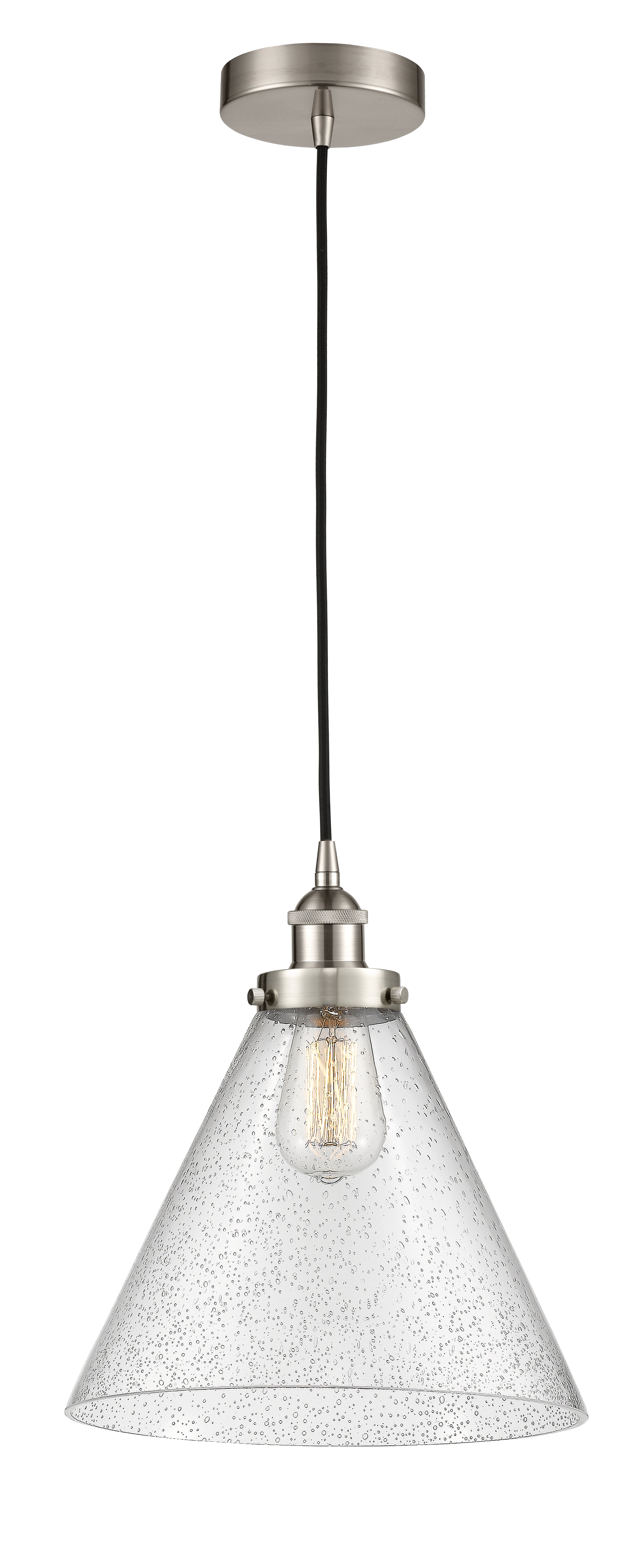 Edison Mini Pendant Cast Brass Antique
