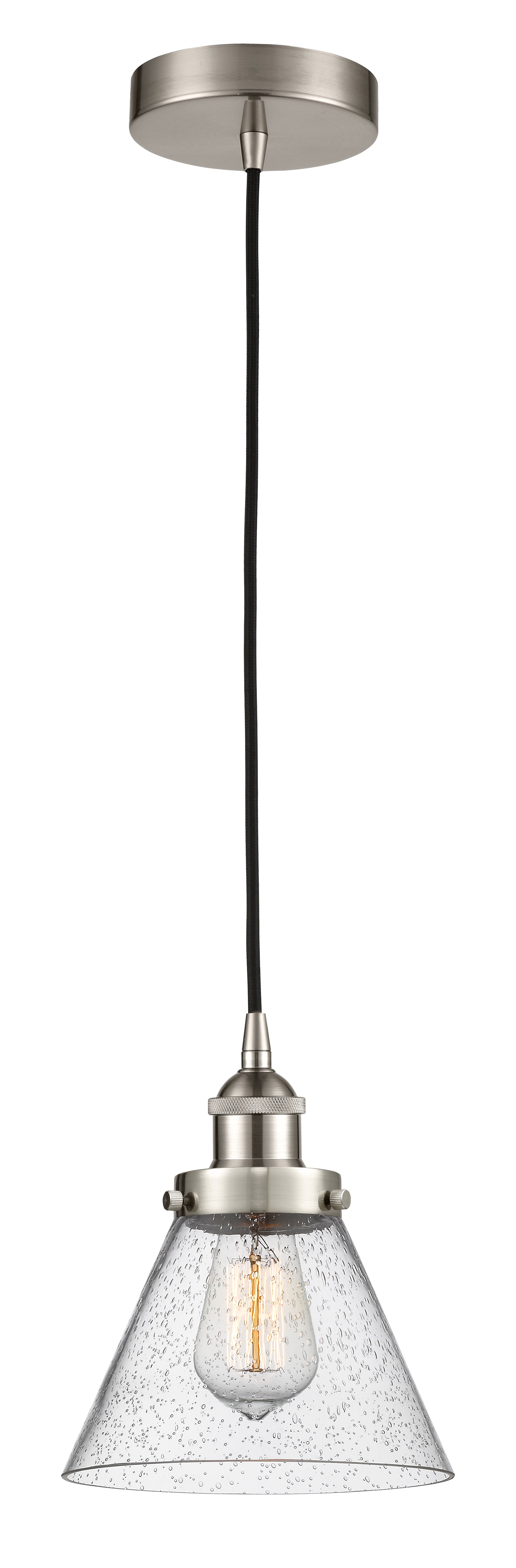Edison Mini Pendant Antique Brass Finish