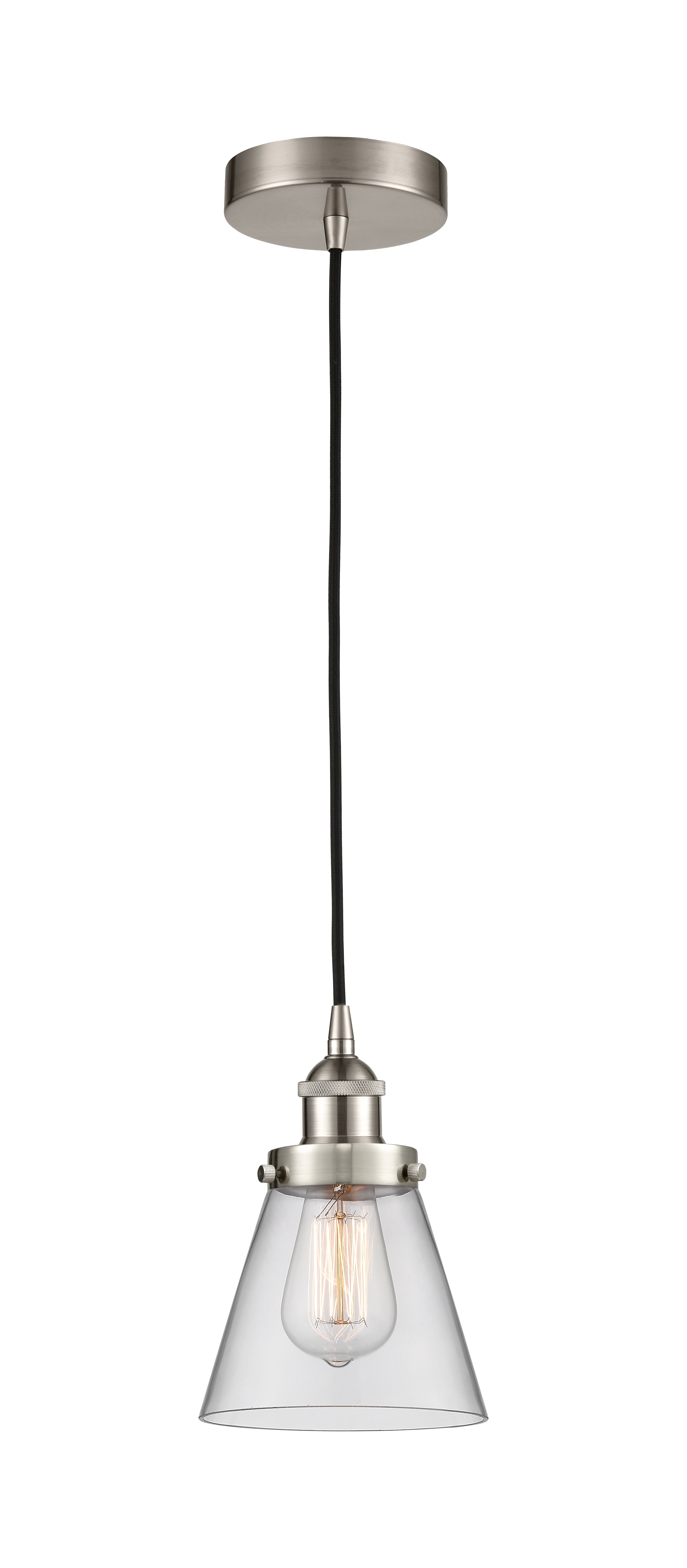 Edison Mini Pendant Antique Brass Finish