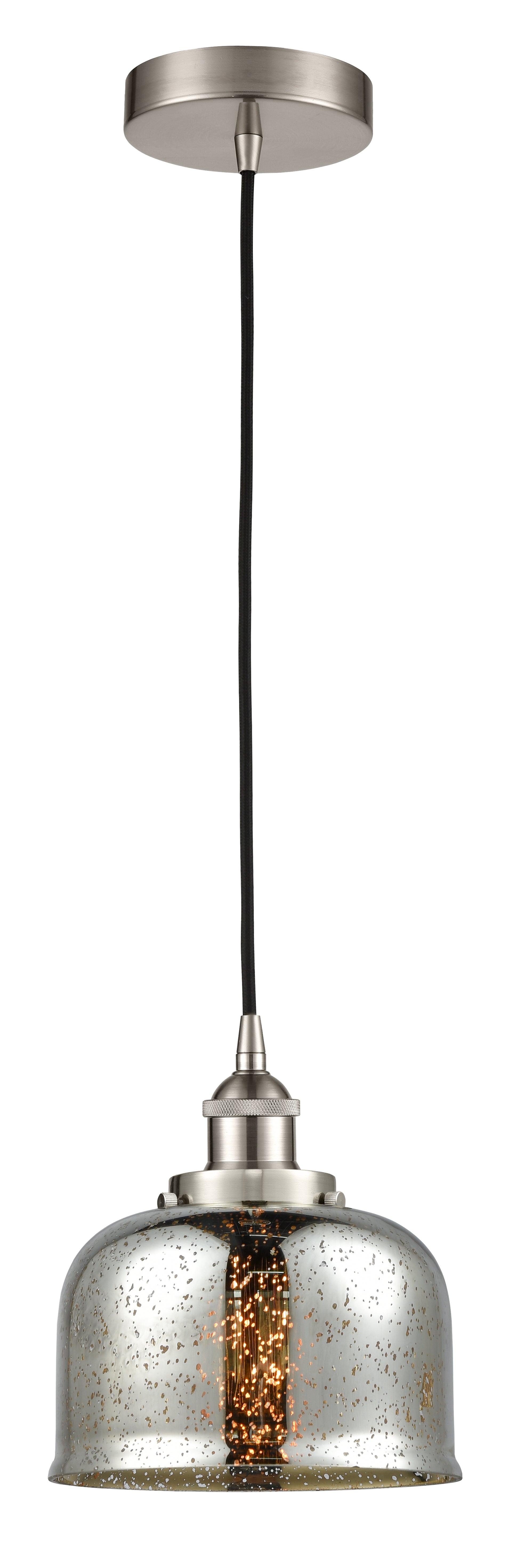 Edison Mini Pendant Antique Brass Steel