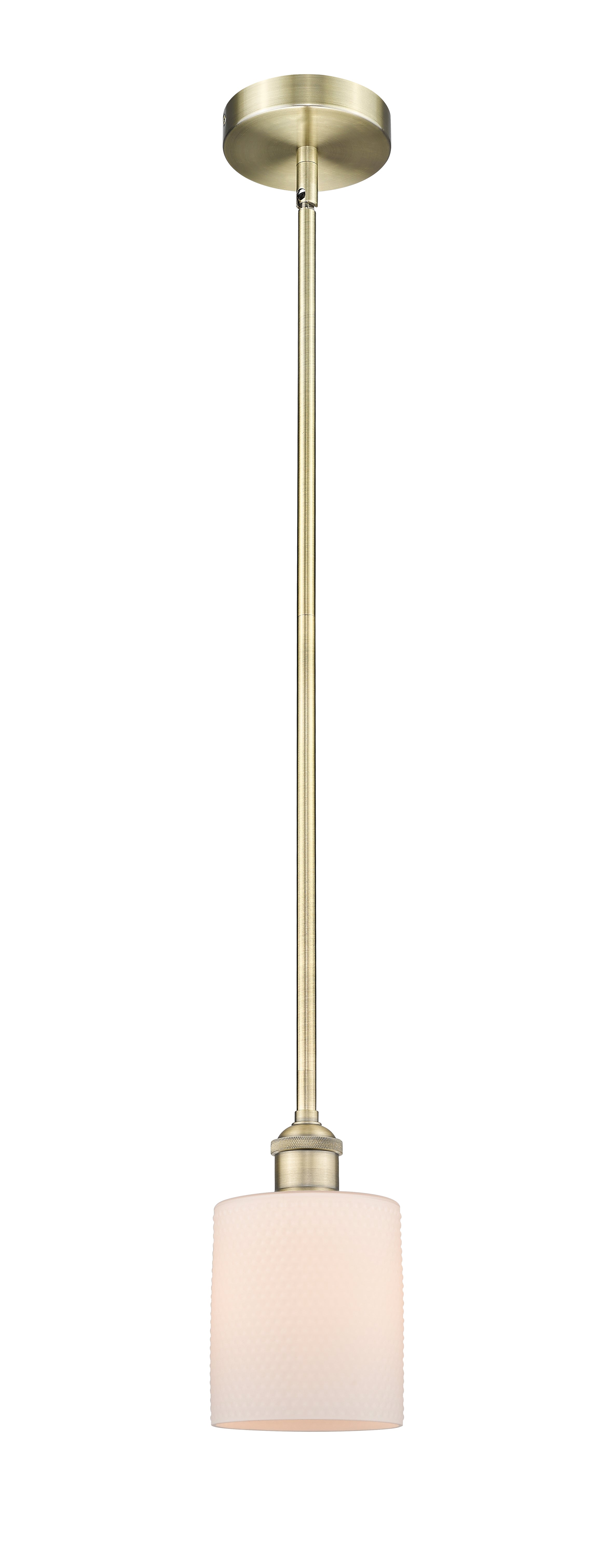 Edison Mini Pendant Cast Brass