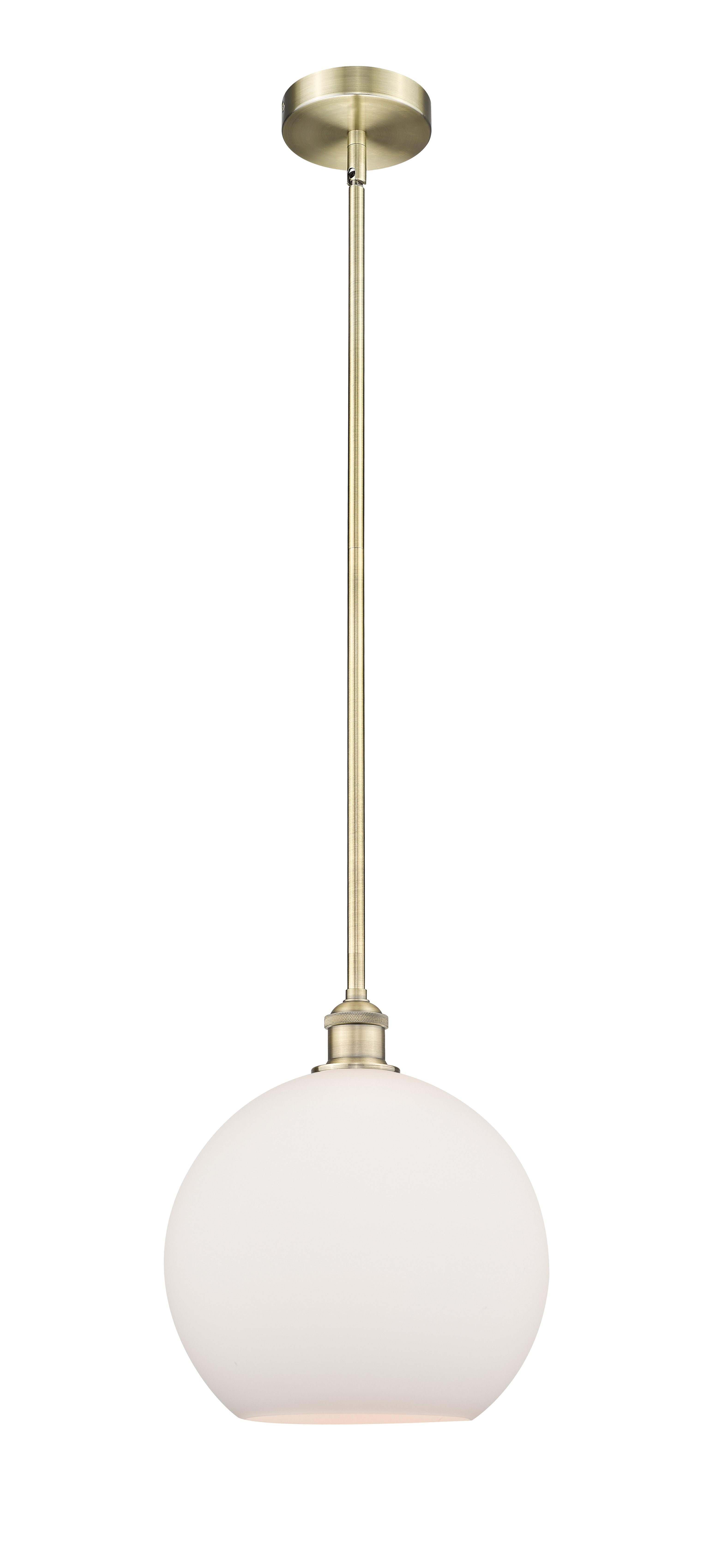 Edison Mini Pendant Antique Brass Finish