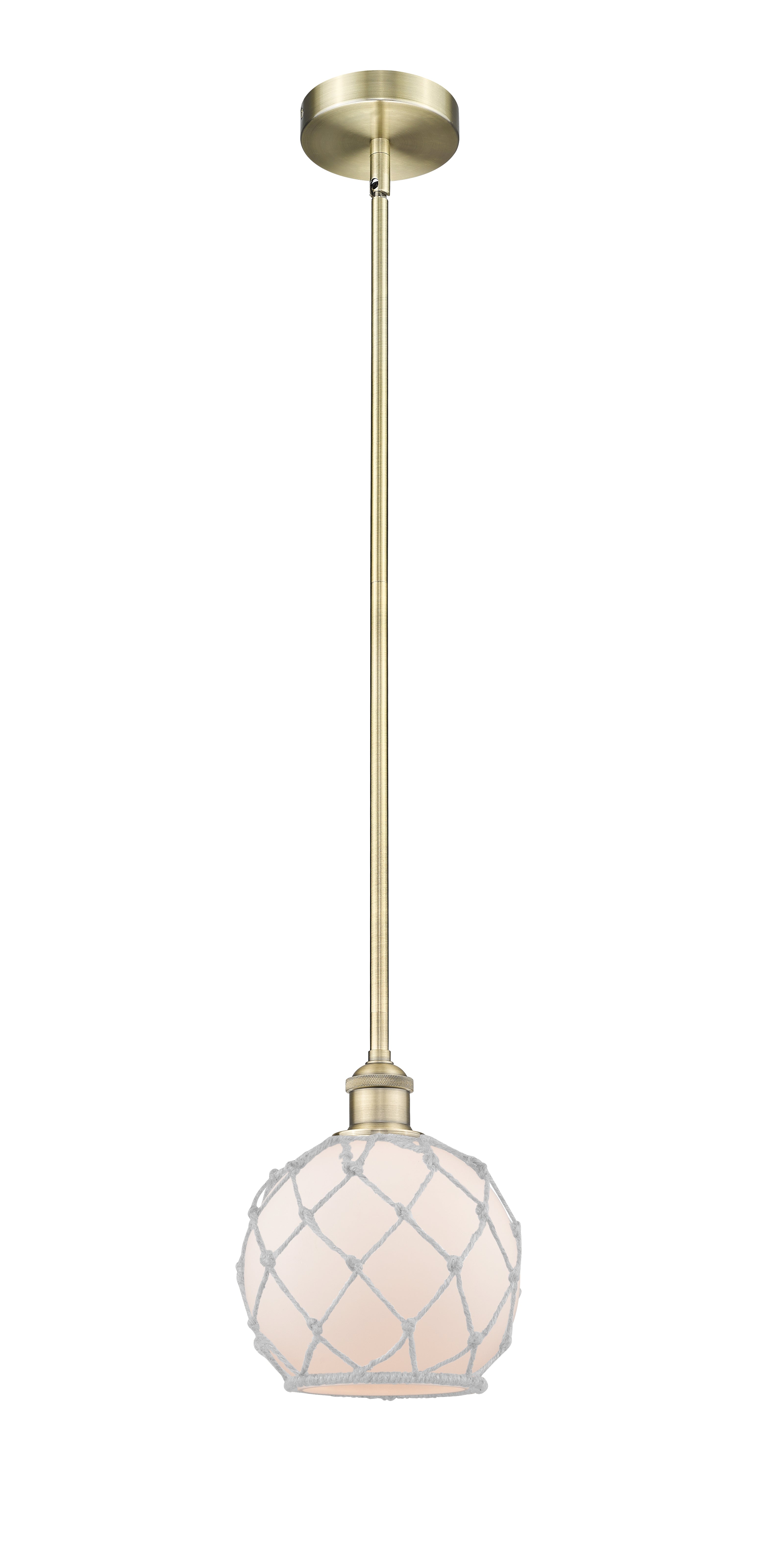 Edison Mini Pendant Antique Brass Finish