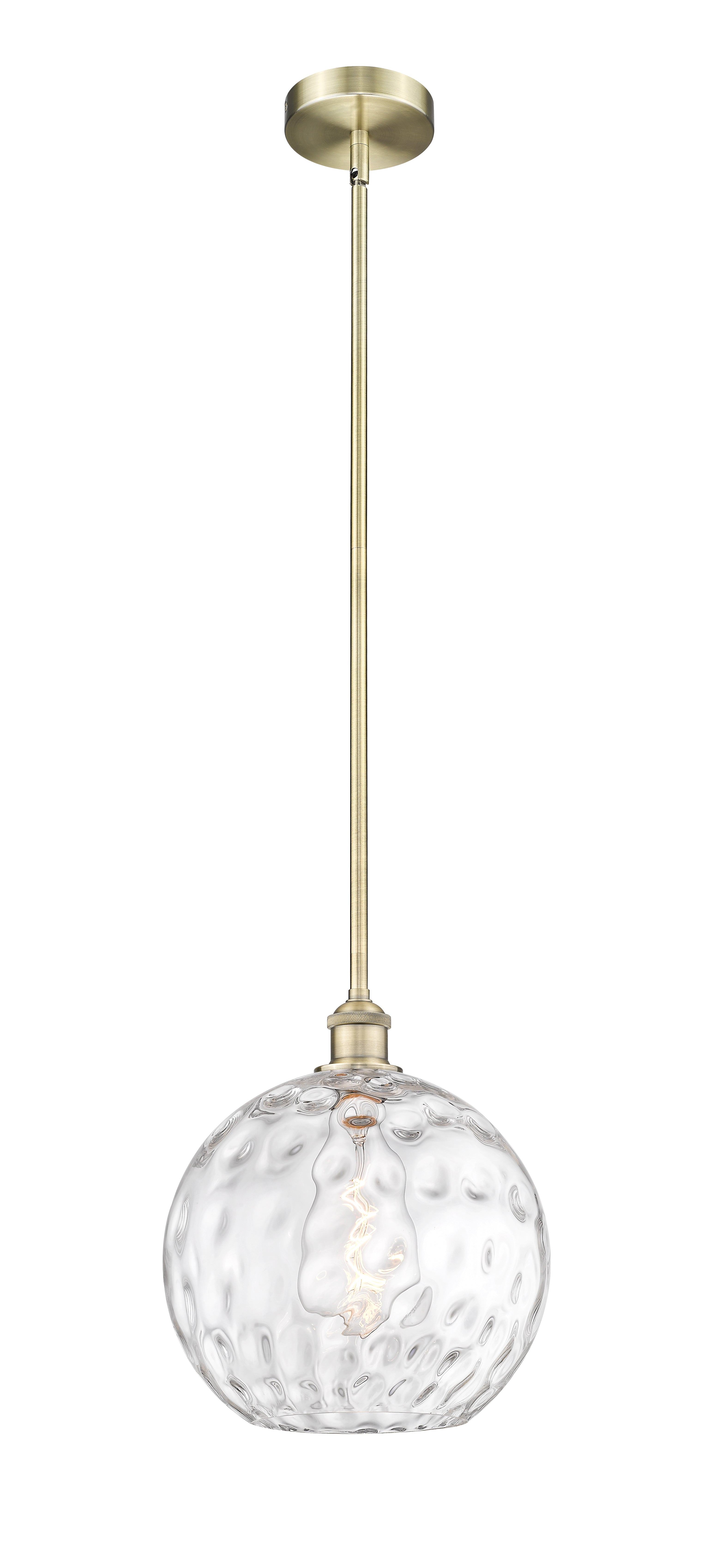 Edison Mini Pendant Antique Brass Finish