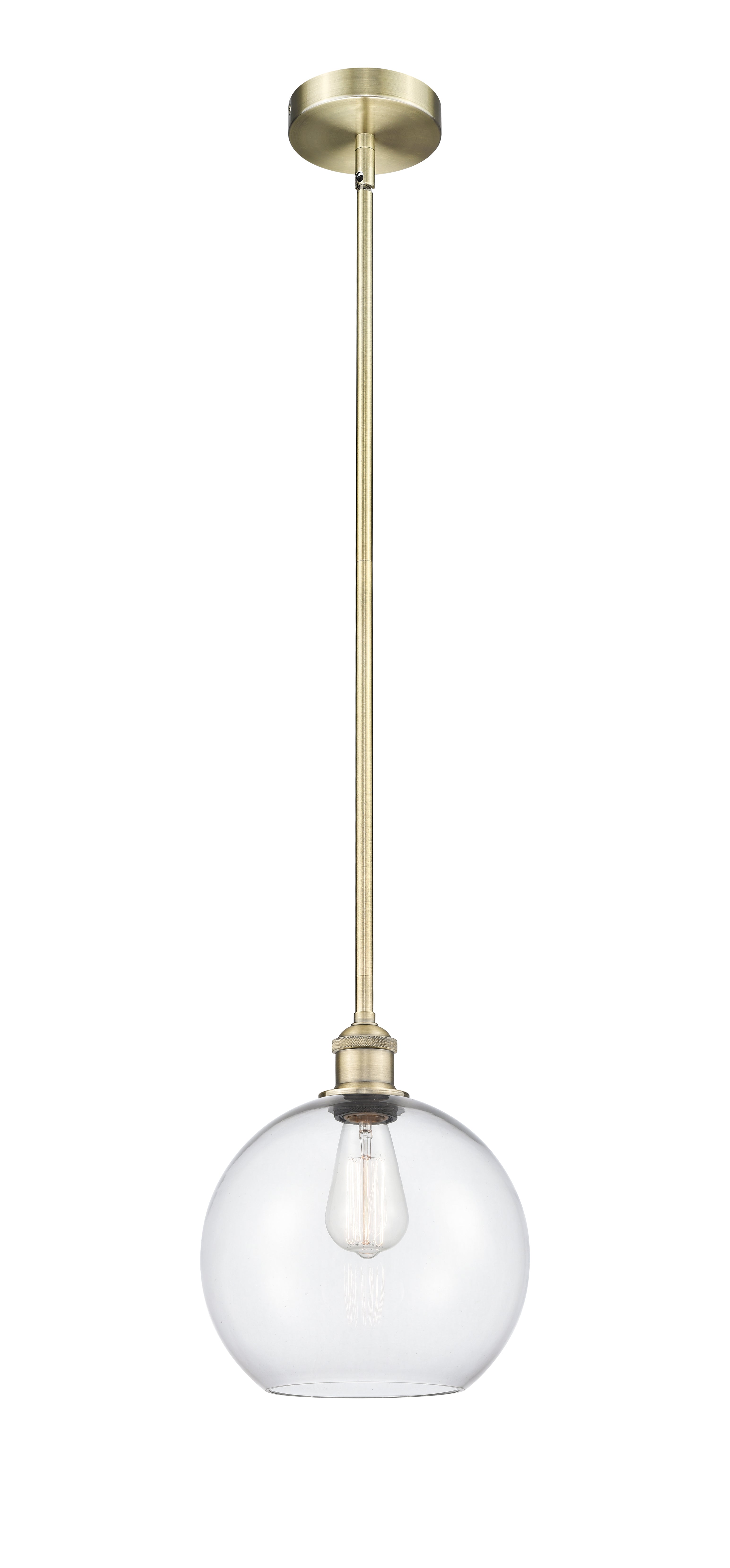 Edison Mini Pendant Antique Brass