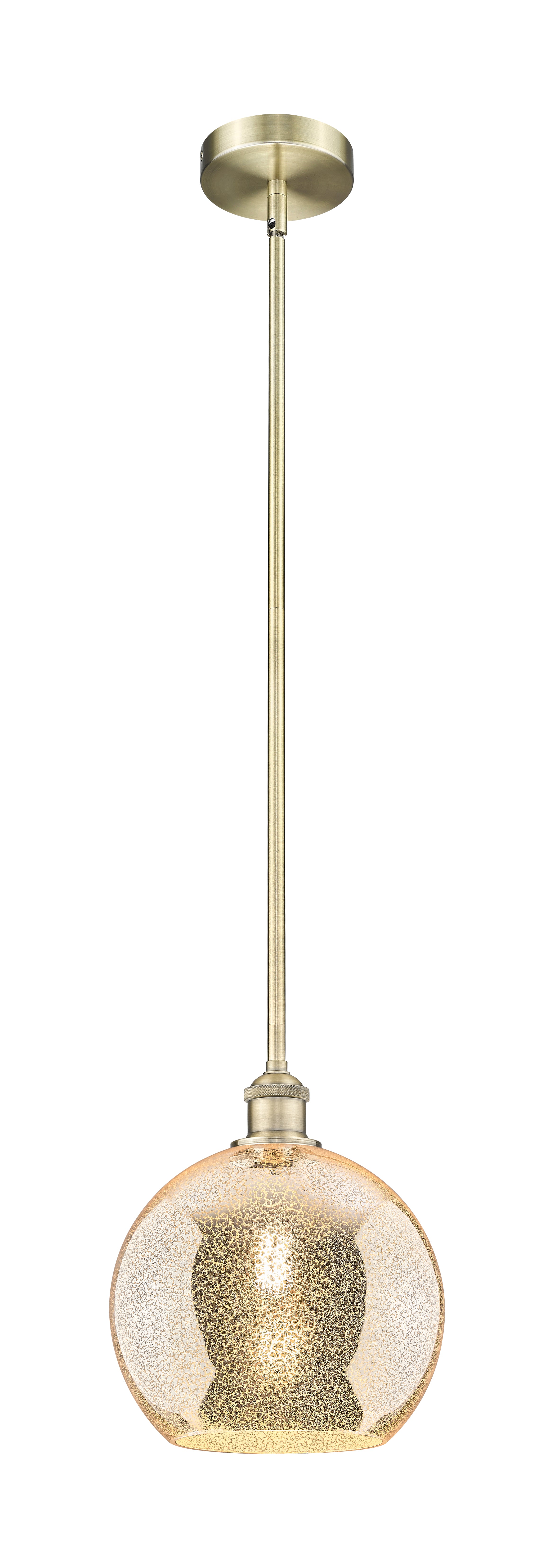 Edison Mini Pendant Antique Brass Finish