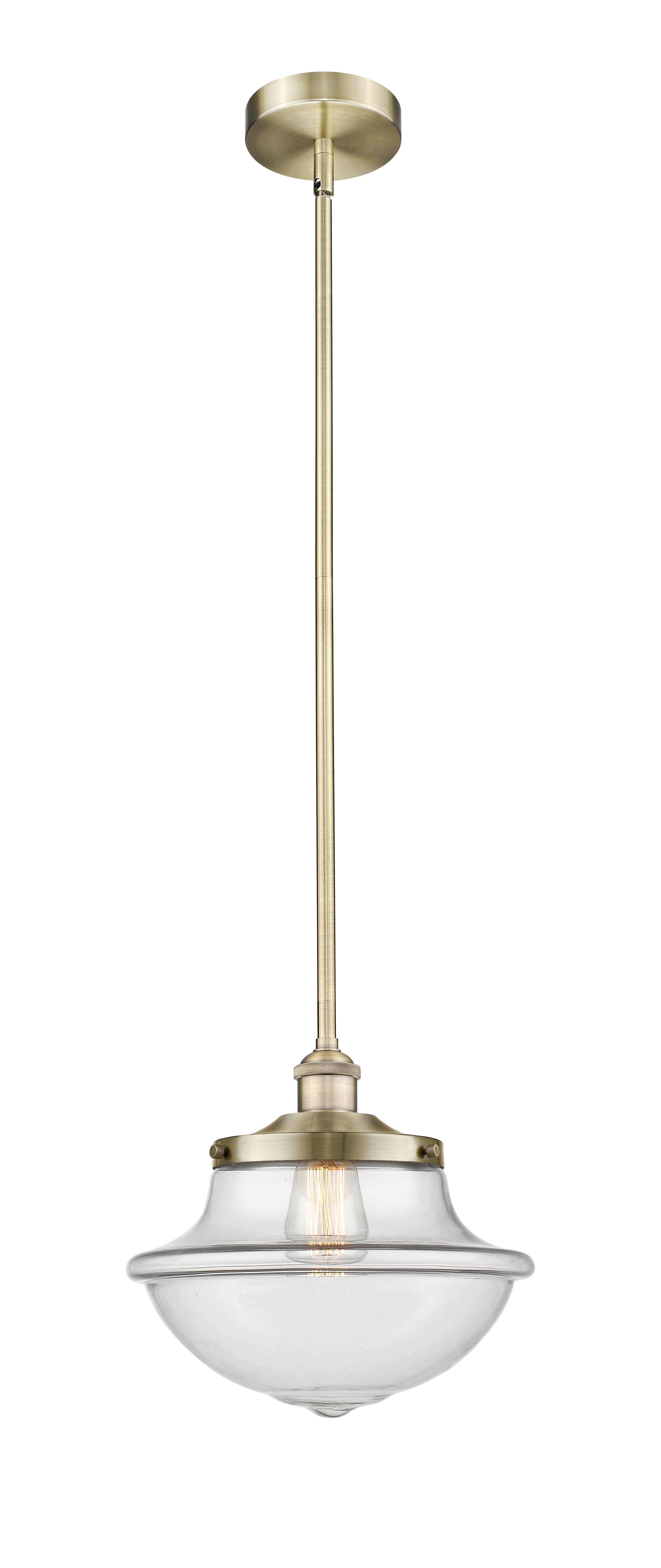 Edison Mini Pendant Antique Brass Finish