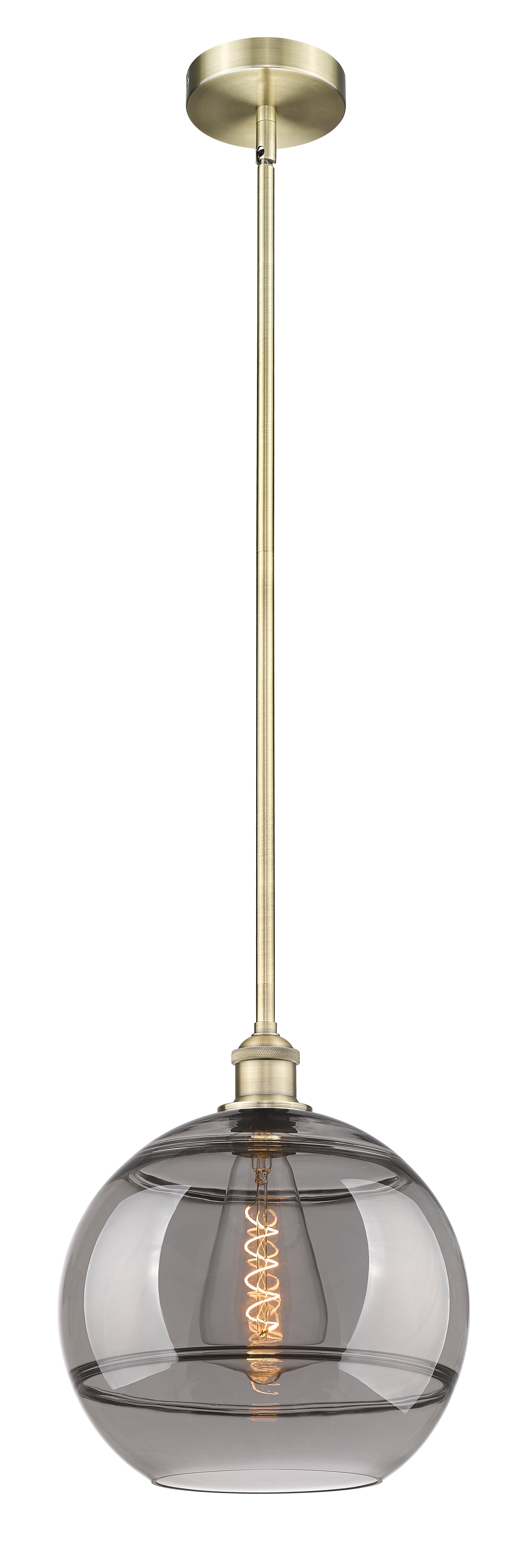 Edison Mini Pendant Antique Brass