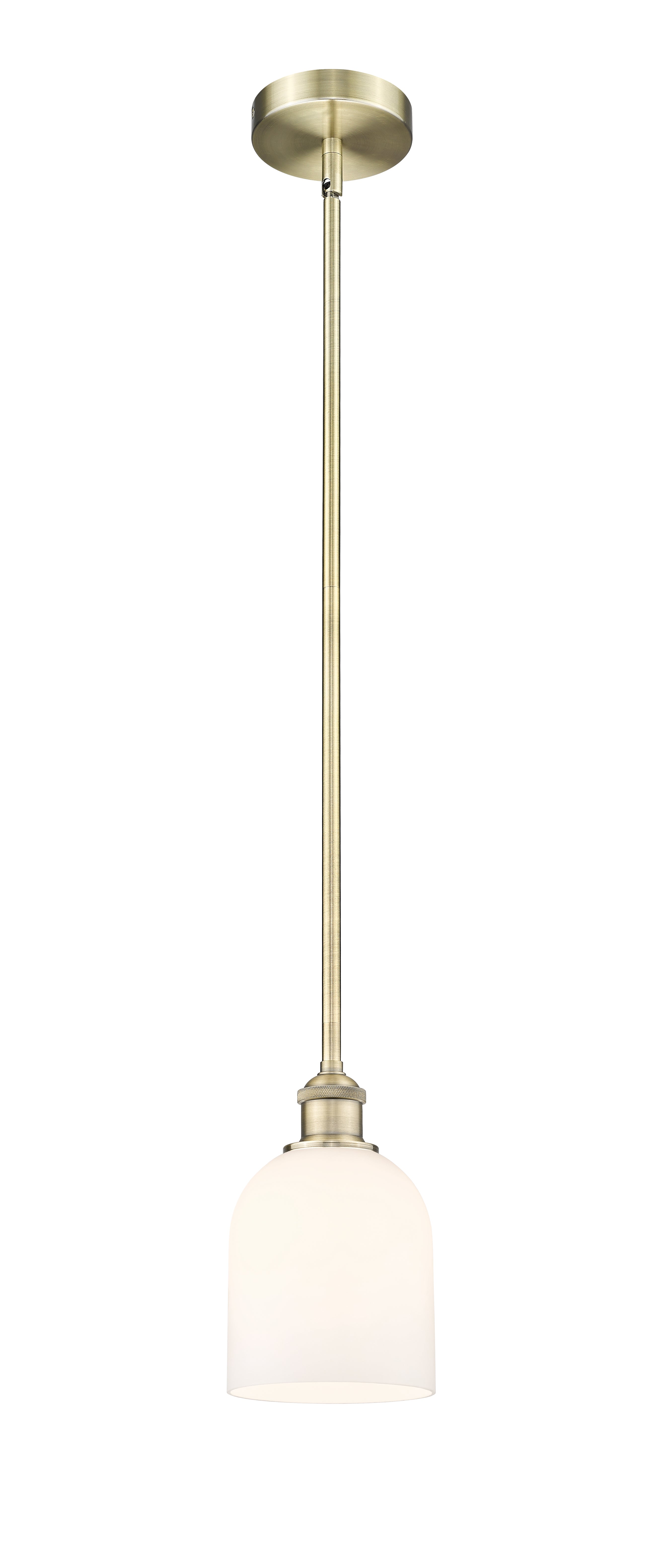 Edison Mini Pendant Antique Brass Finish