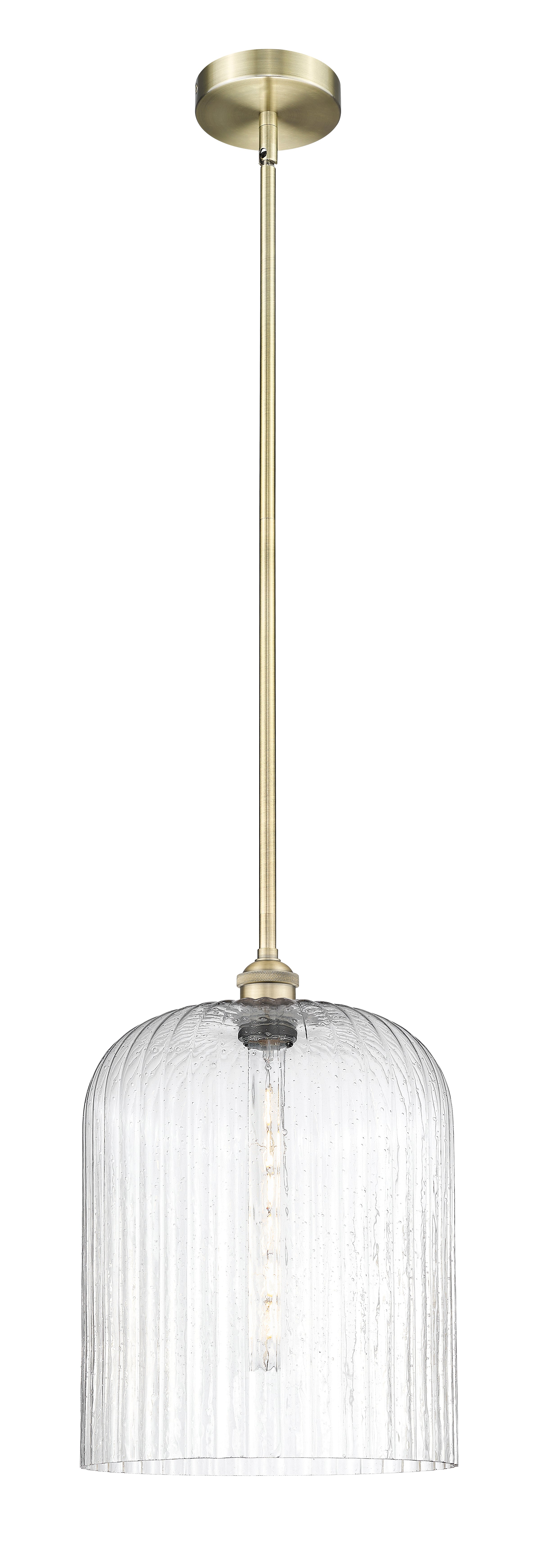 Edison Mini Pendant Antique Brass Finish