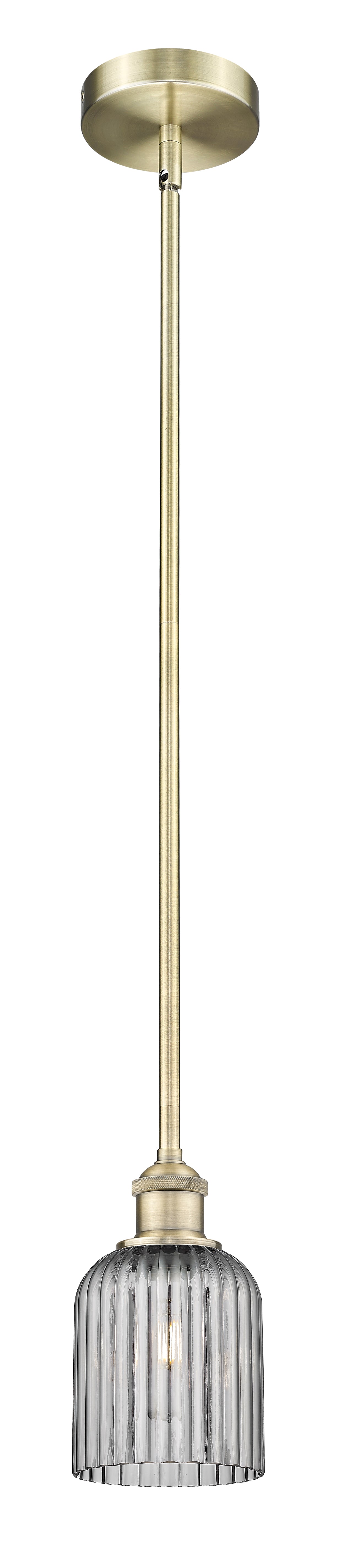 Edison Mini Pendant Antique Brass Finish