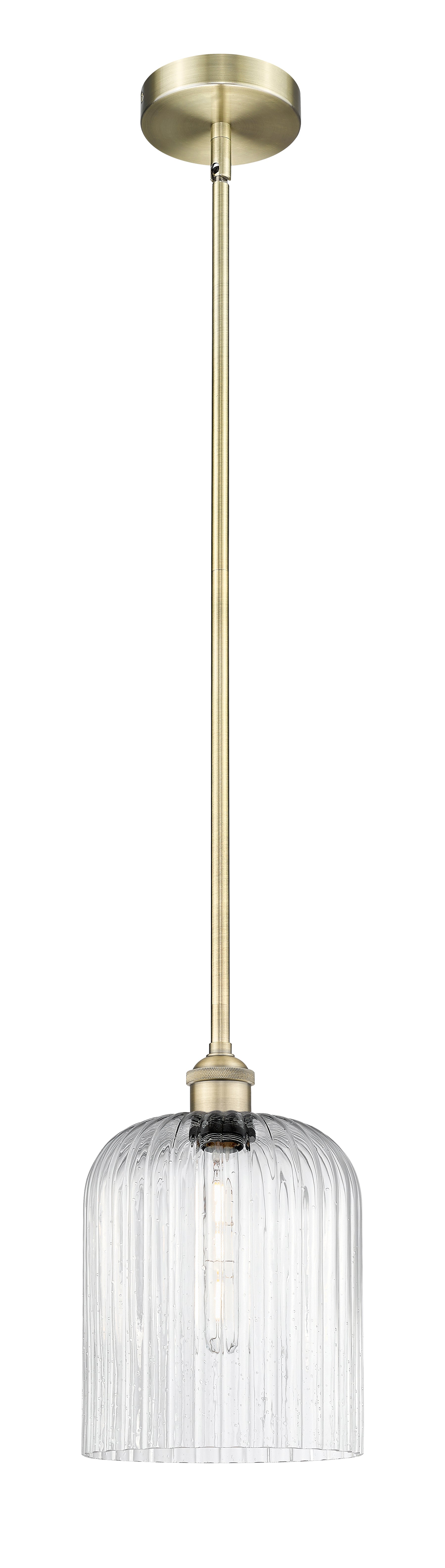 Edison Mini Pendant Antique Brass Finish