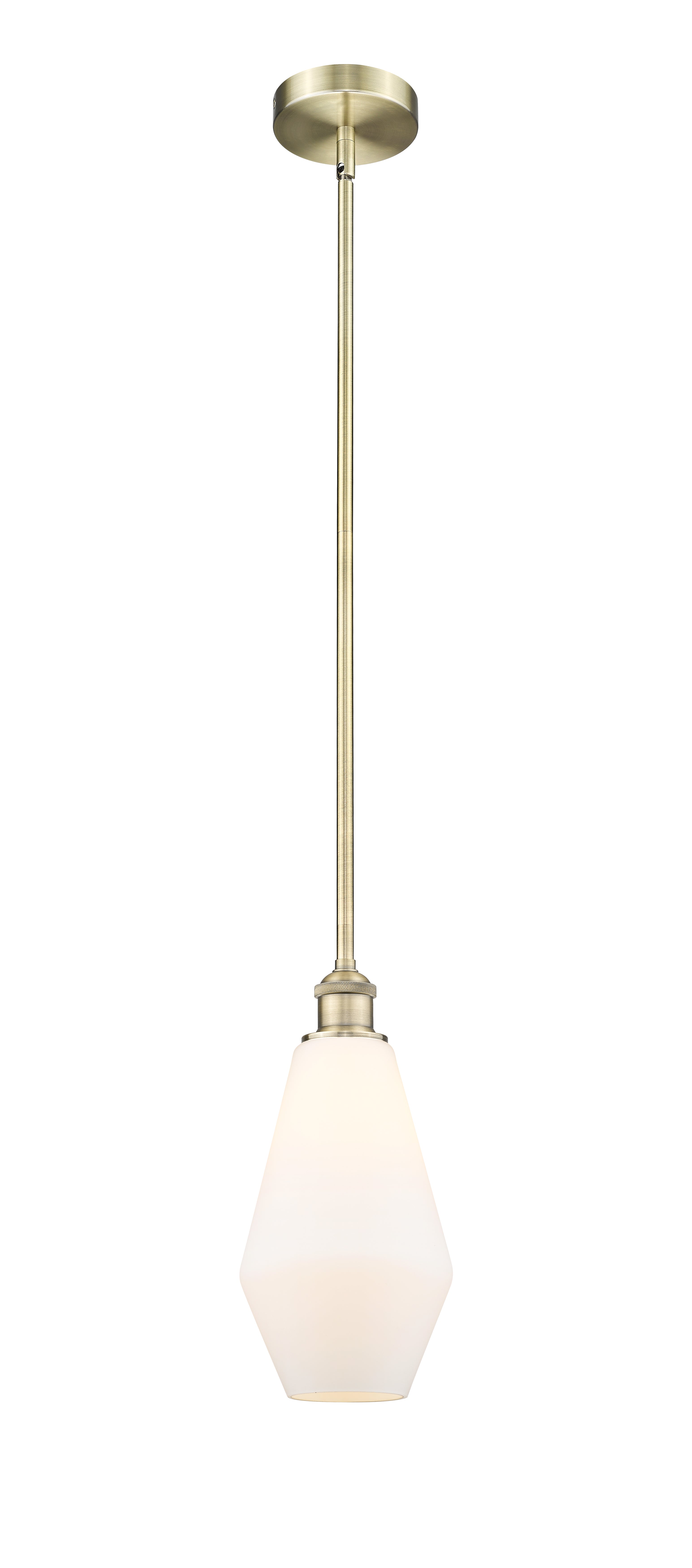 Edison Mini Pendant Antique Brass Finish