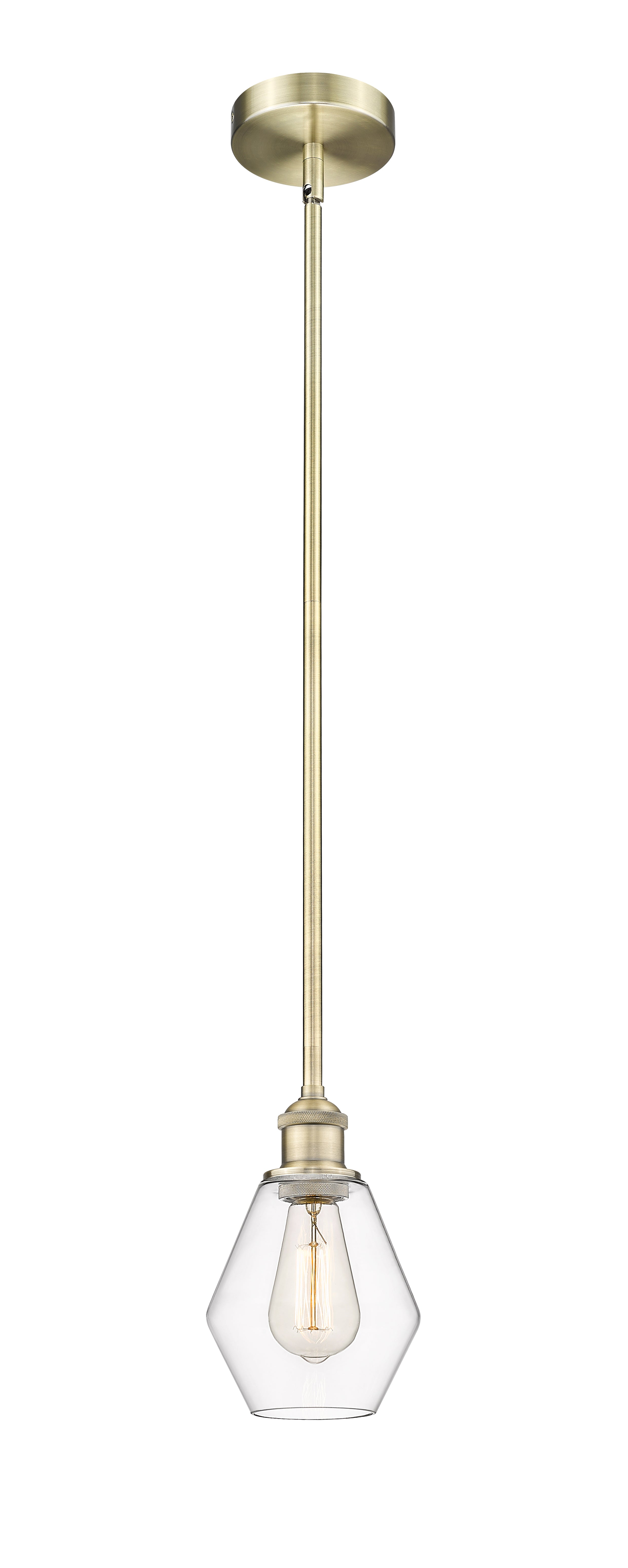 Edison Mini Pendant Antique Brass 6W