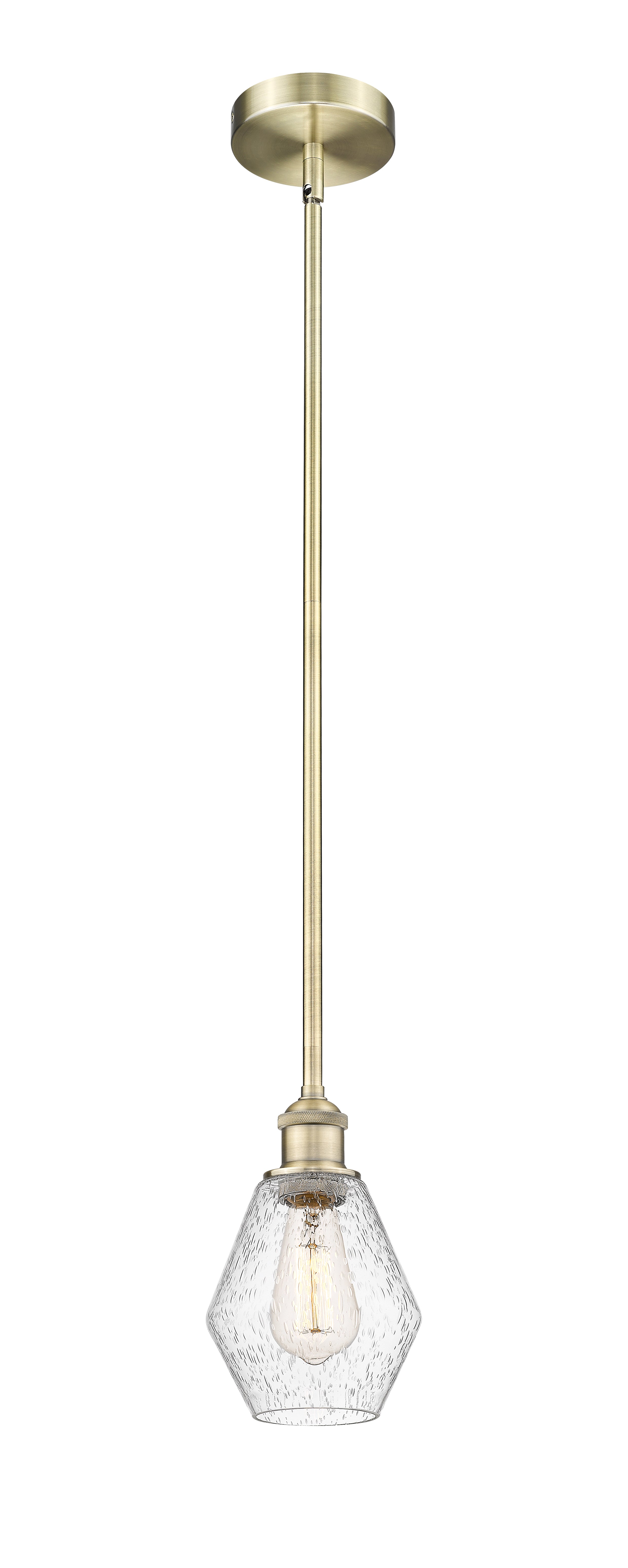 Edison Mini Pendant Antique Brass 6W