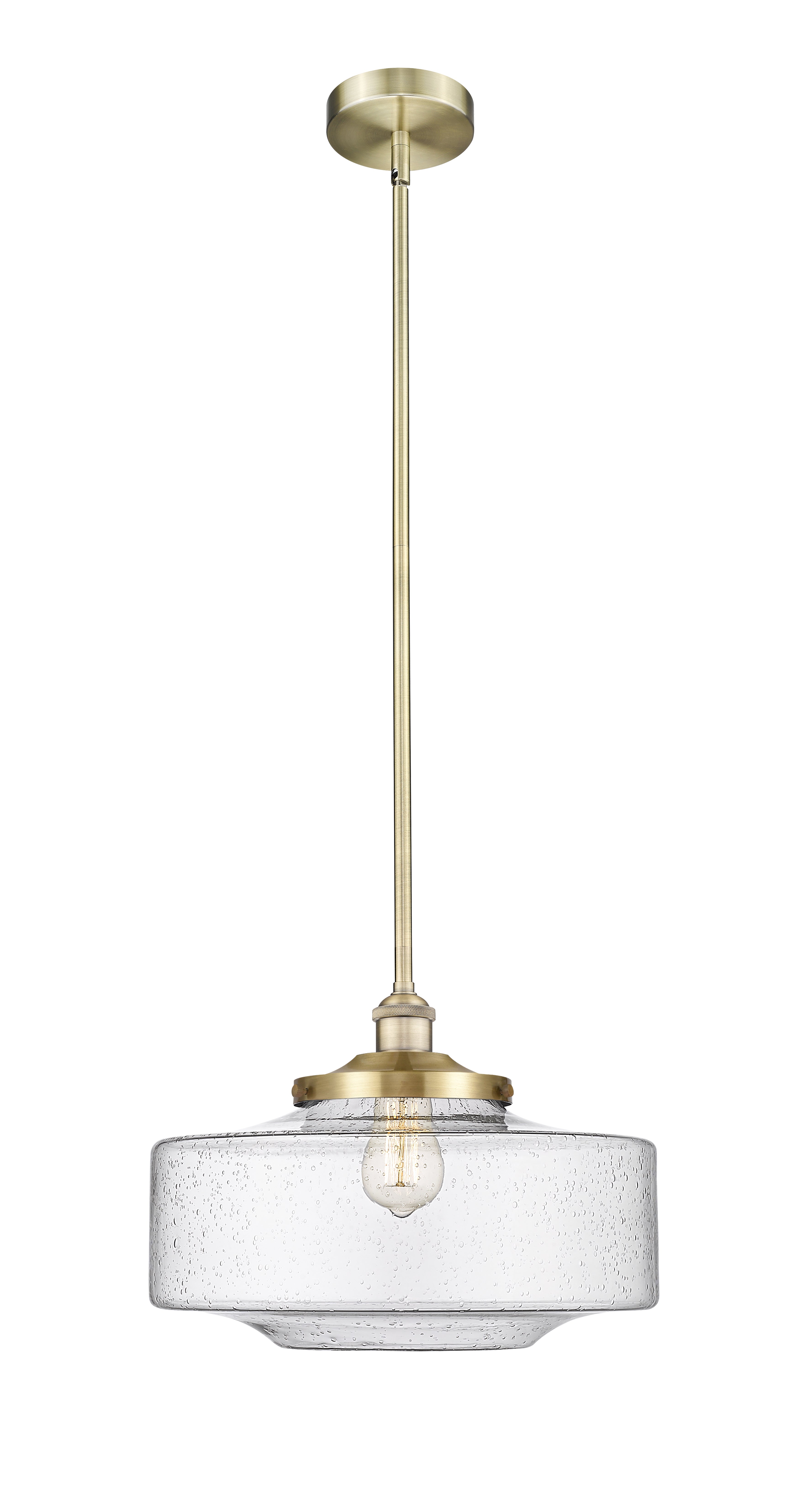 Edison Mini Pendant Cast Brass Dimmable